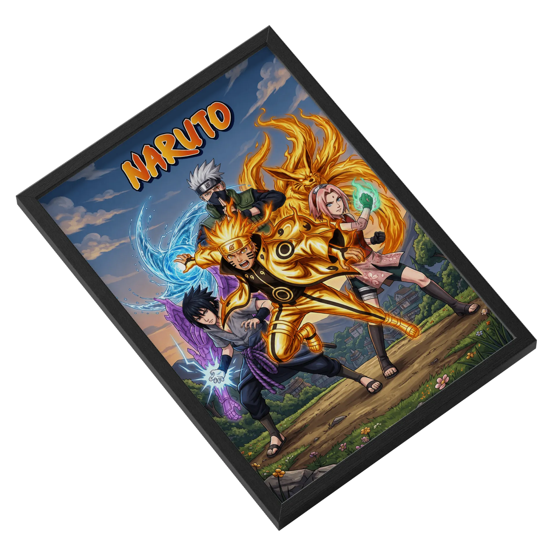 Quadro A3 personalizado NARUTO - Imagem 2