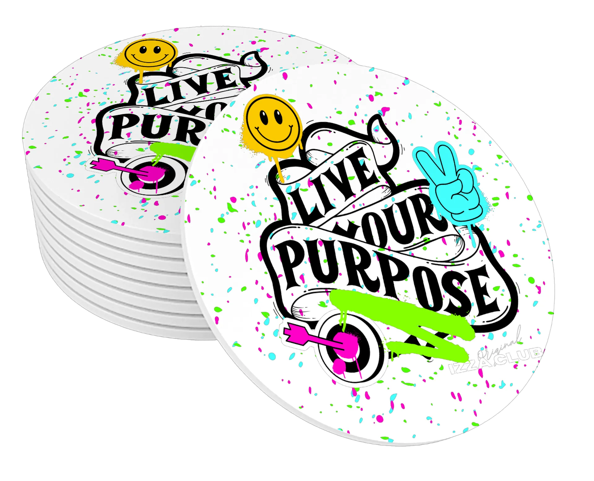 Porta-copos personalizado de Izza Club