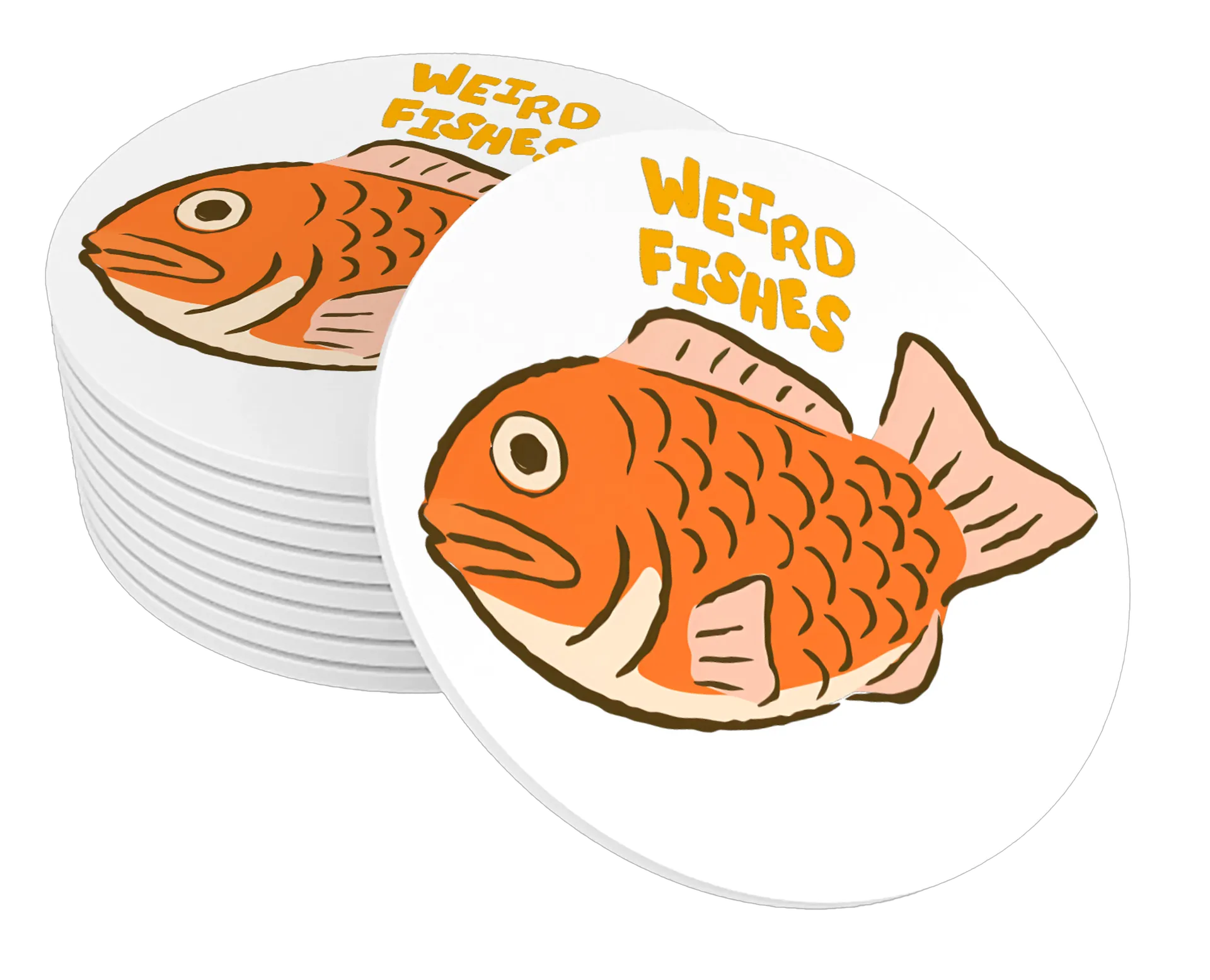 Cami Porta Copos | Weird Fishes - Imagem 1