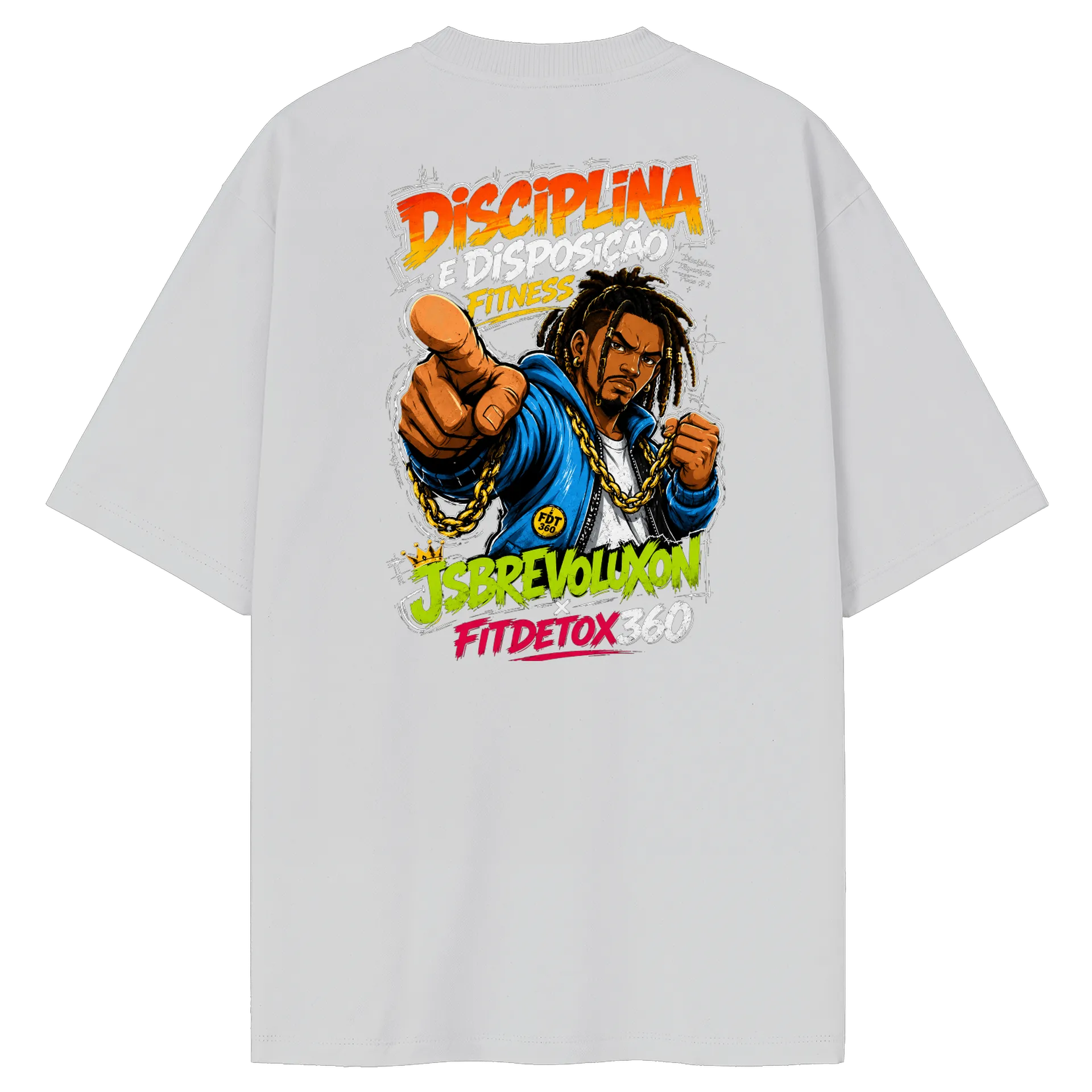 Camiseta Oversized Fitdetox360 NobreFit Premium - Imagem 2