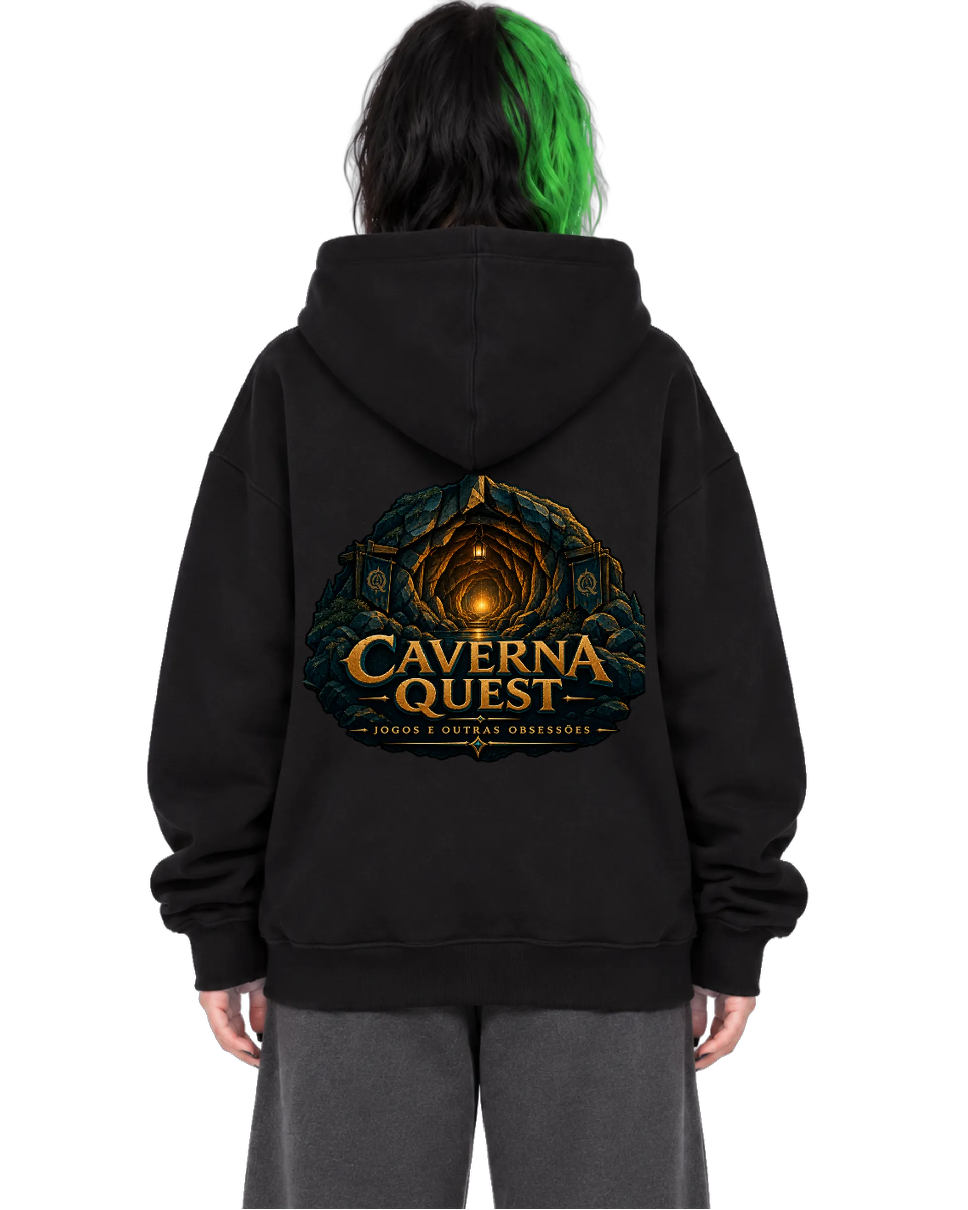 Blusa Moletom Canguru CavernaQuest  - Imagem 2