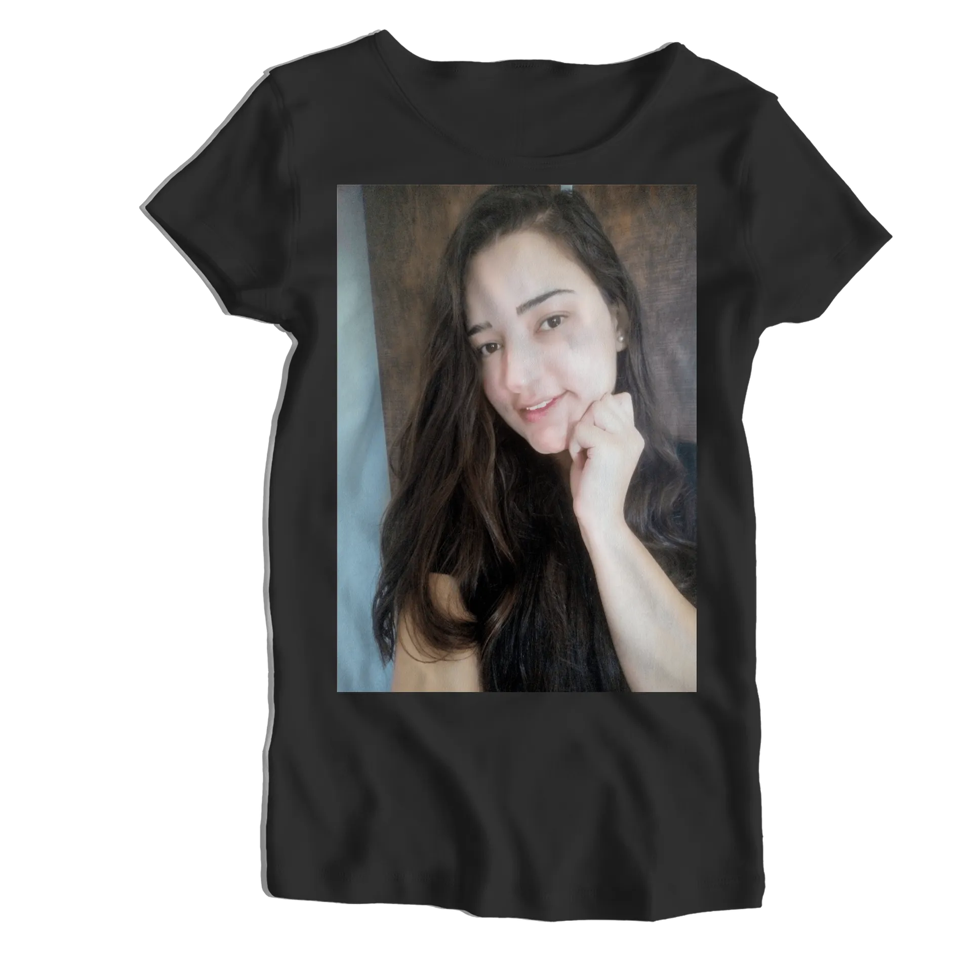 Camiseta Babylook Estampa Tipográfica Naychonstramers 100% - Imagem 1