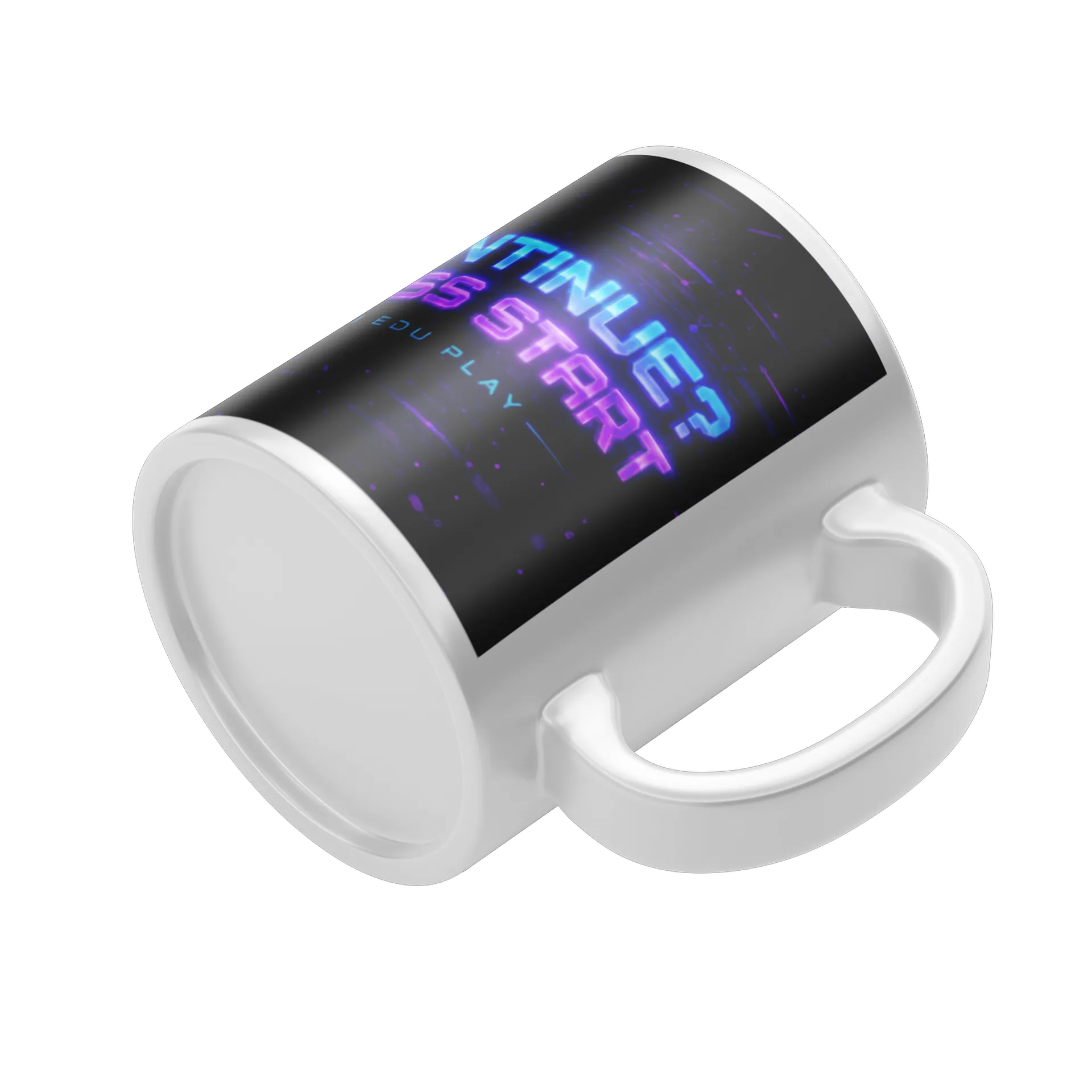 Caneca Porcelana Controle Videogame 325ml - Imagem 4