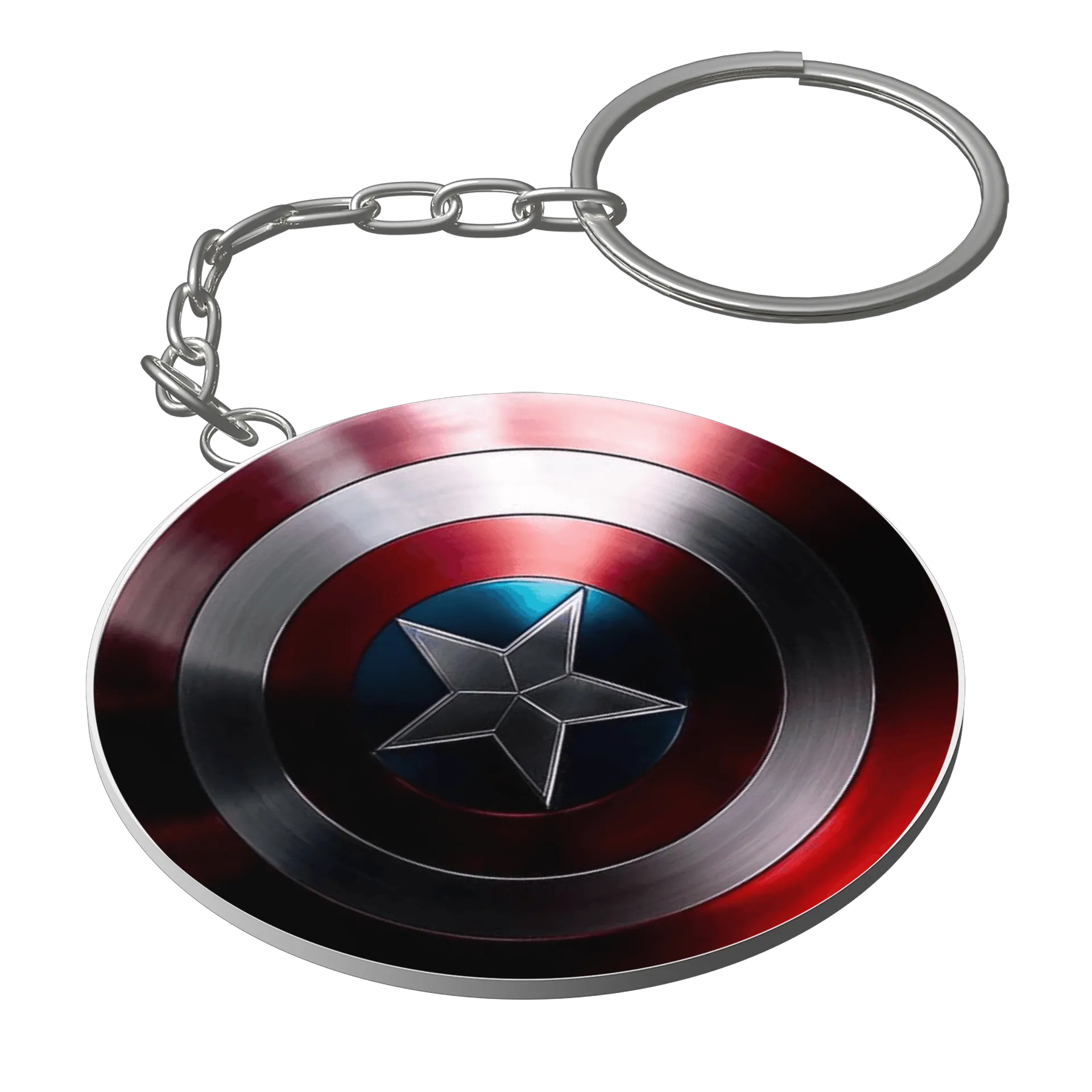 Chaveiro personalizado de CAPITÃO ROGERS  — imagem 1 de 3