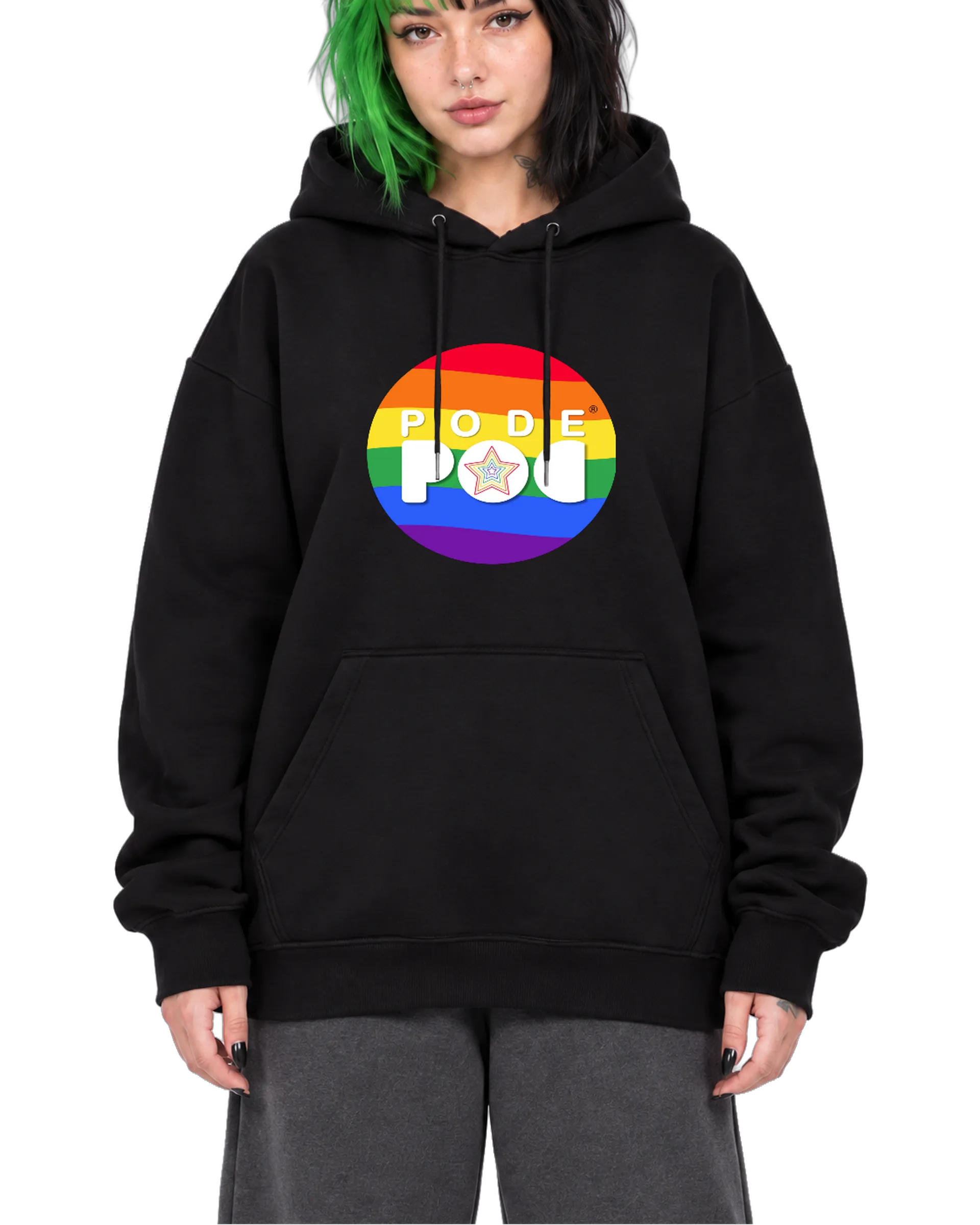Blusa de moletom Pode Poc - Imagem 1