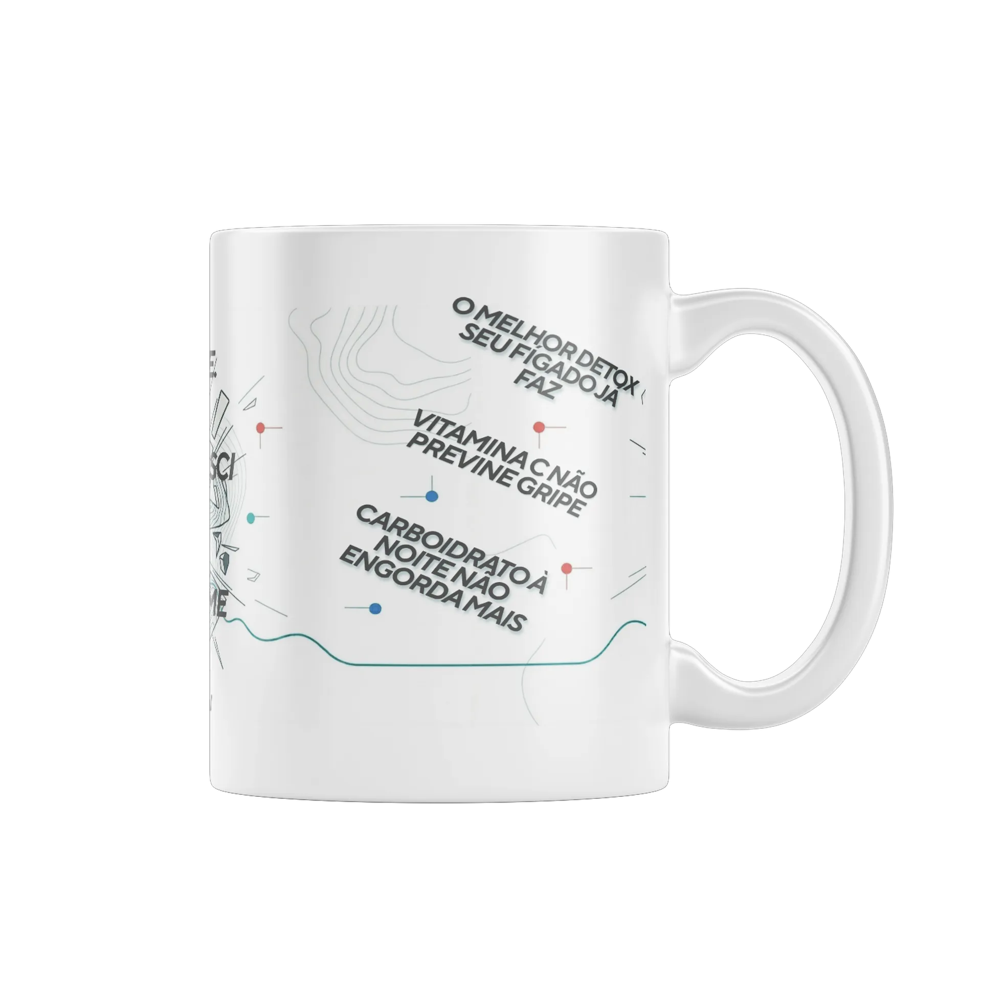 Caneca Porcelana Me Poupe 325ml de Dr Douglas Schreck