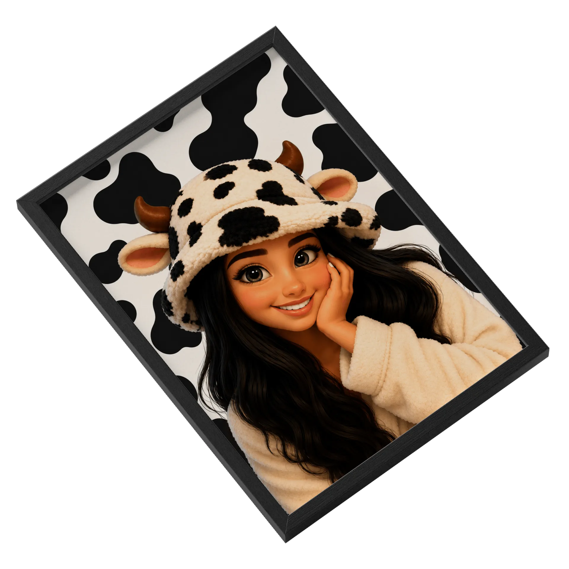 Quadro A3 personalizado - Annie 🐮 - Imagem 2