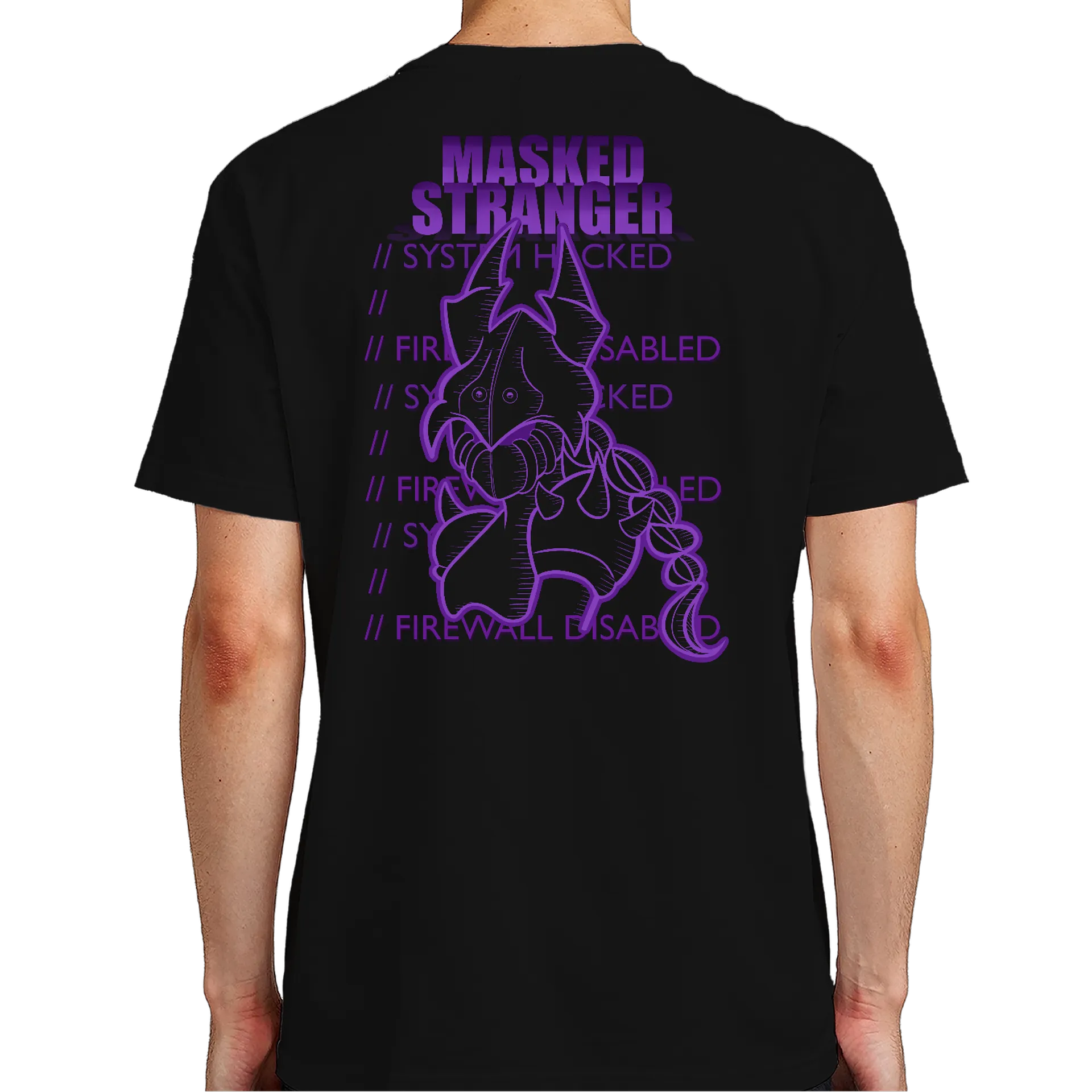 Camiseta Masked Stranger Grounded 2 - Imagem 7