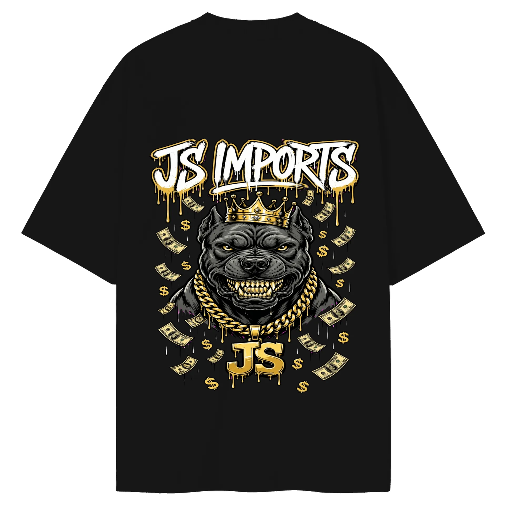 Camiseta Oversized de JS  — imagem 2 de 6