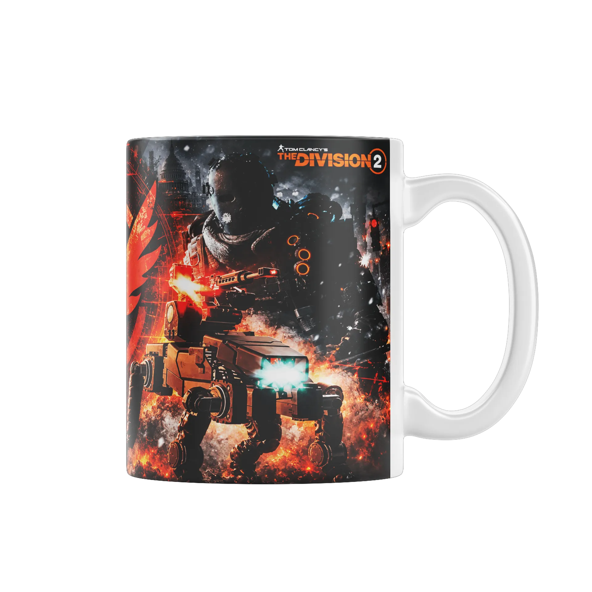 Caneca Agente Division de Gigi Rocks — imagem 1 de 4