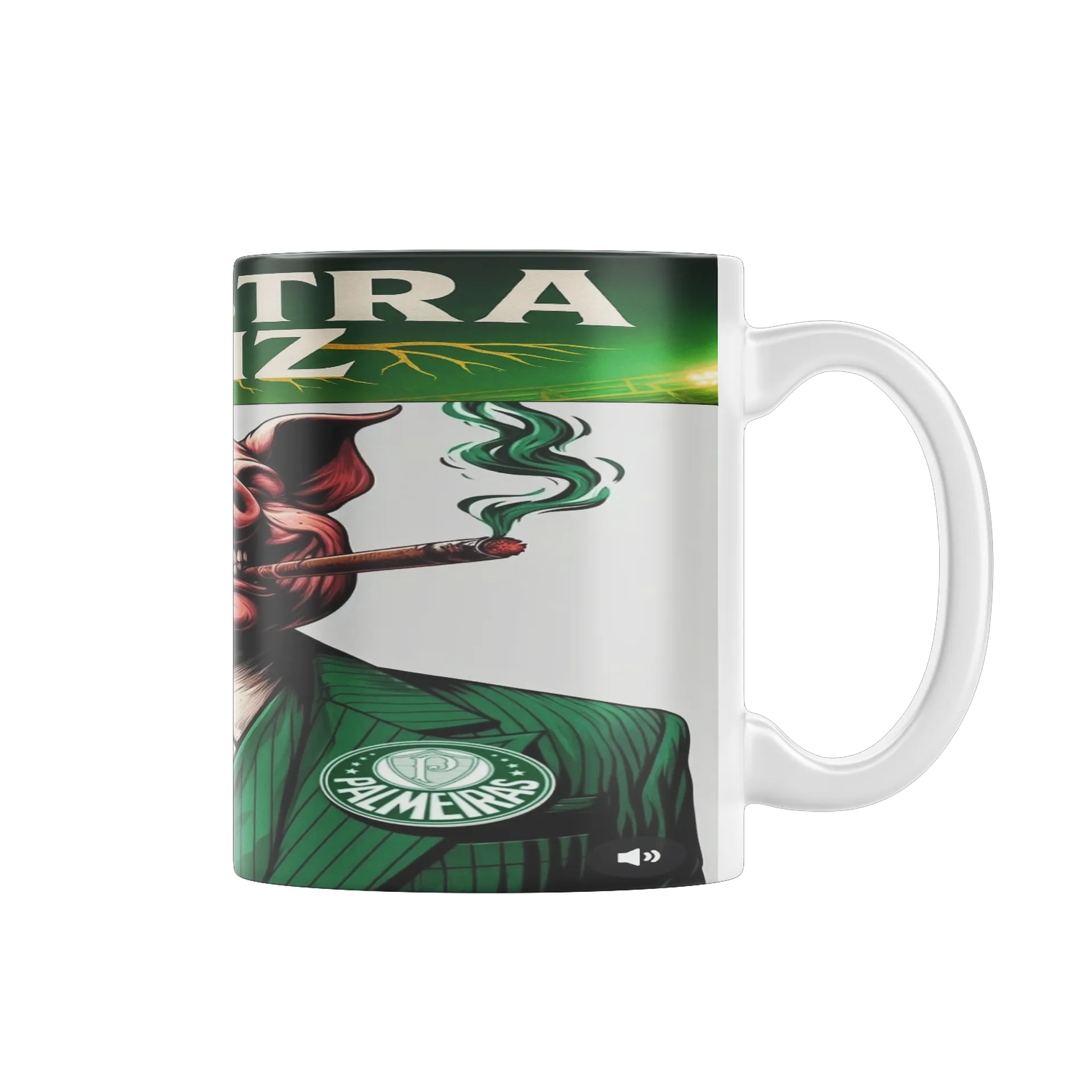 Caneca personalizada de Palestra Raiz 1914 🔱🐷🪽⚡