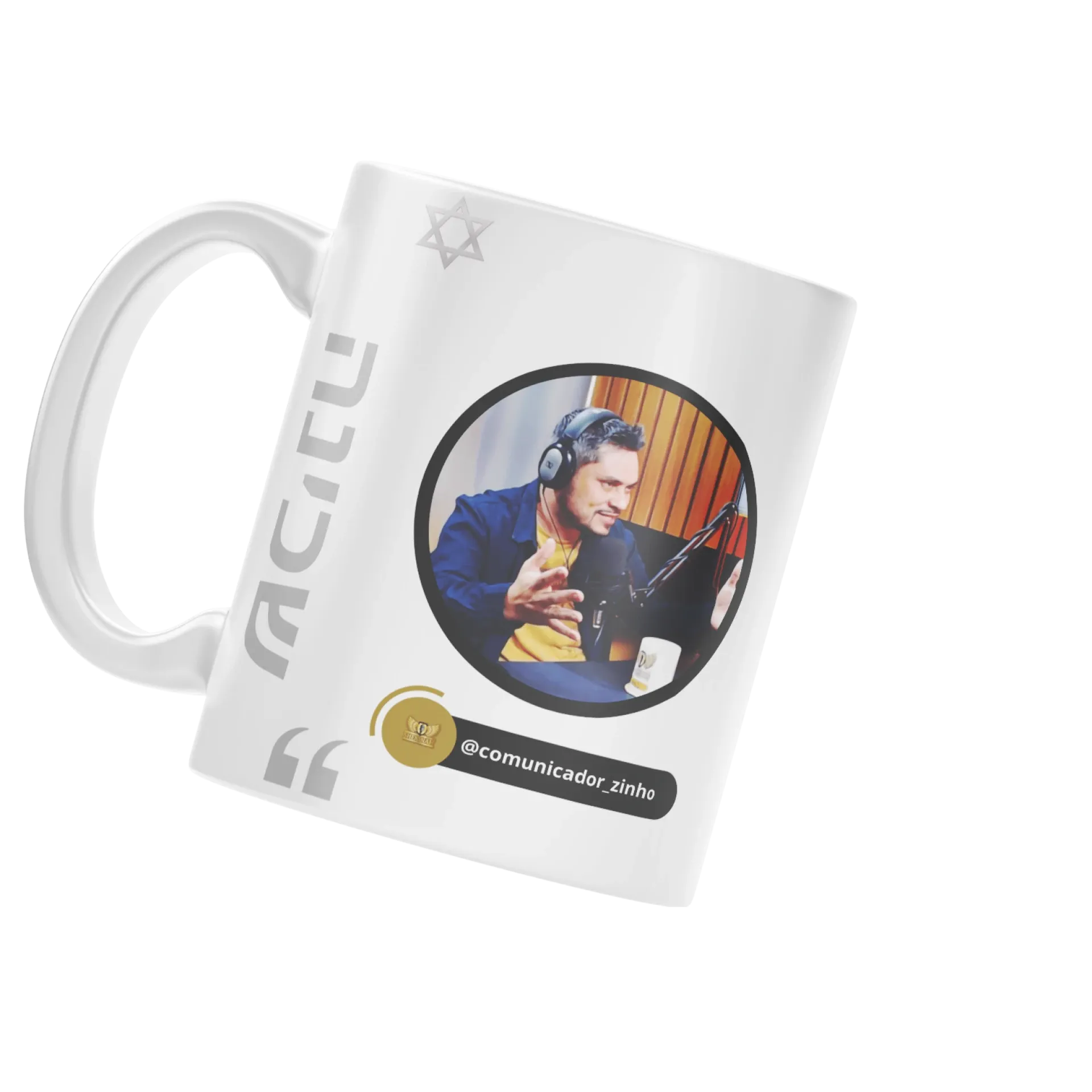 Caneca personalizada de Podcast Shekinah