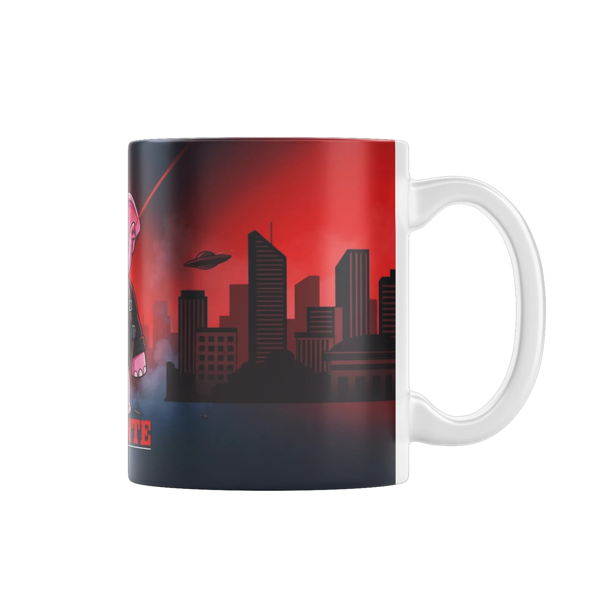 Caneca Irrelefante Cobra de Programa Irrelefante — imagem 2 de 4