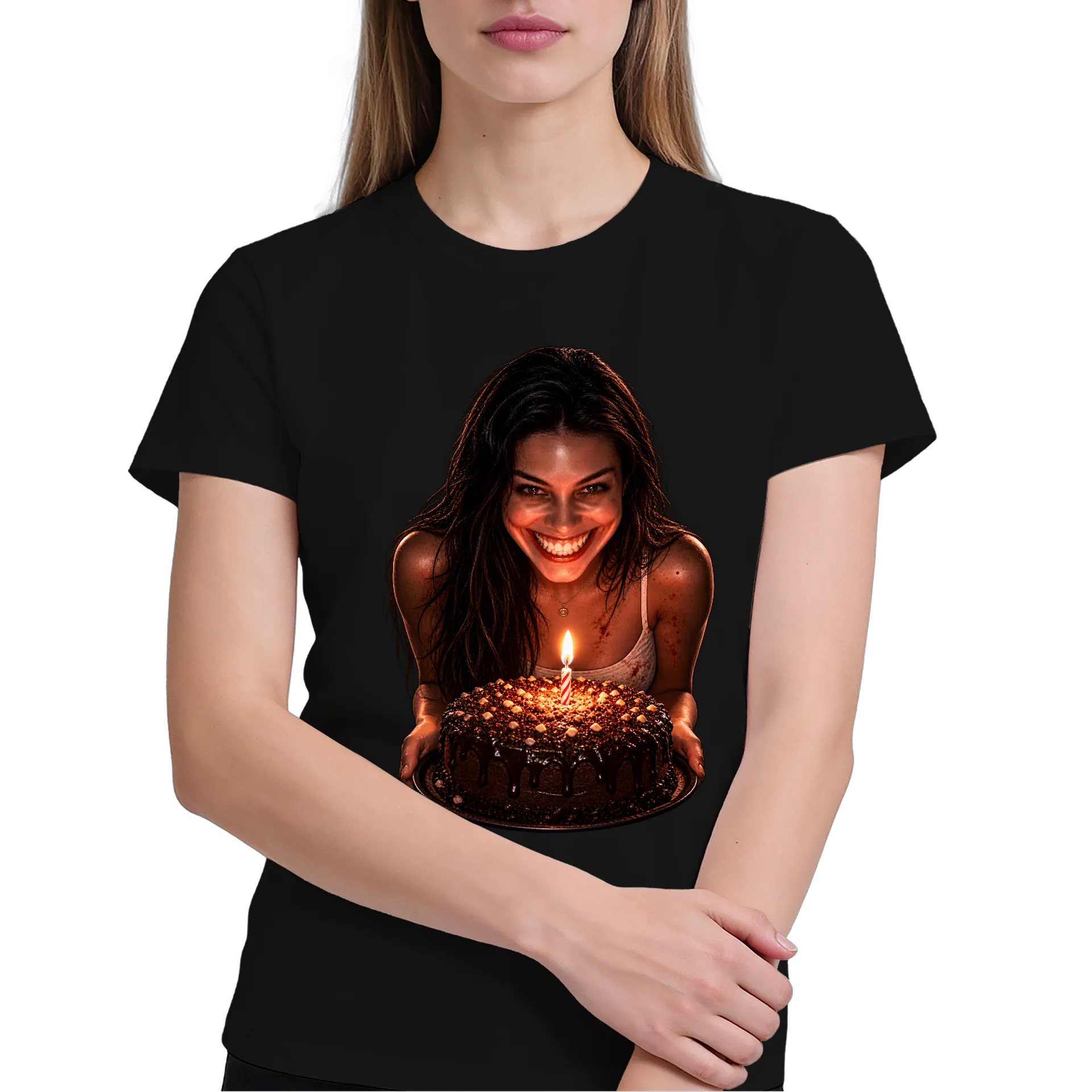 Camiseta da Possuída do Aniversário 100% Algodão - Imagem 3
