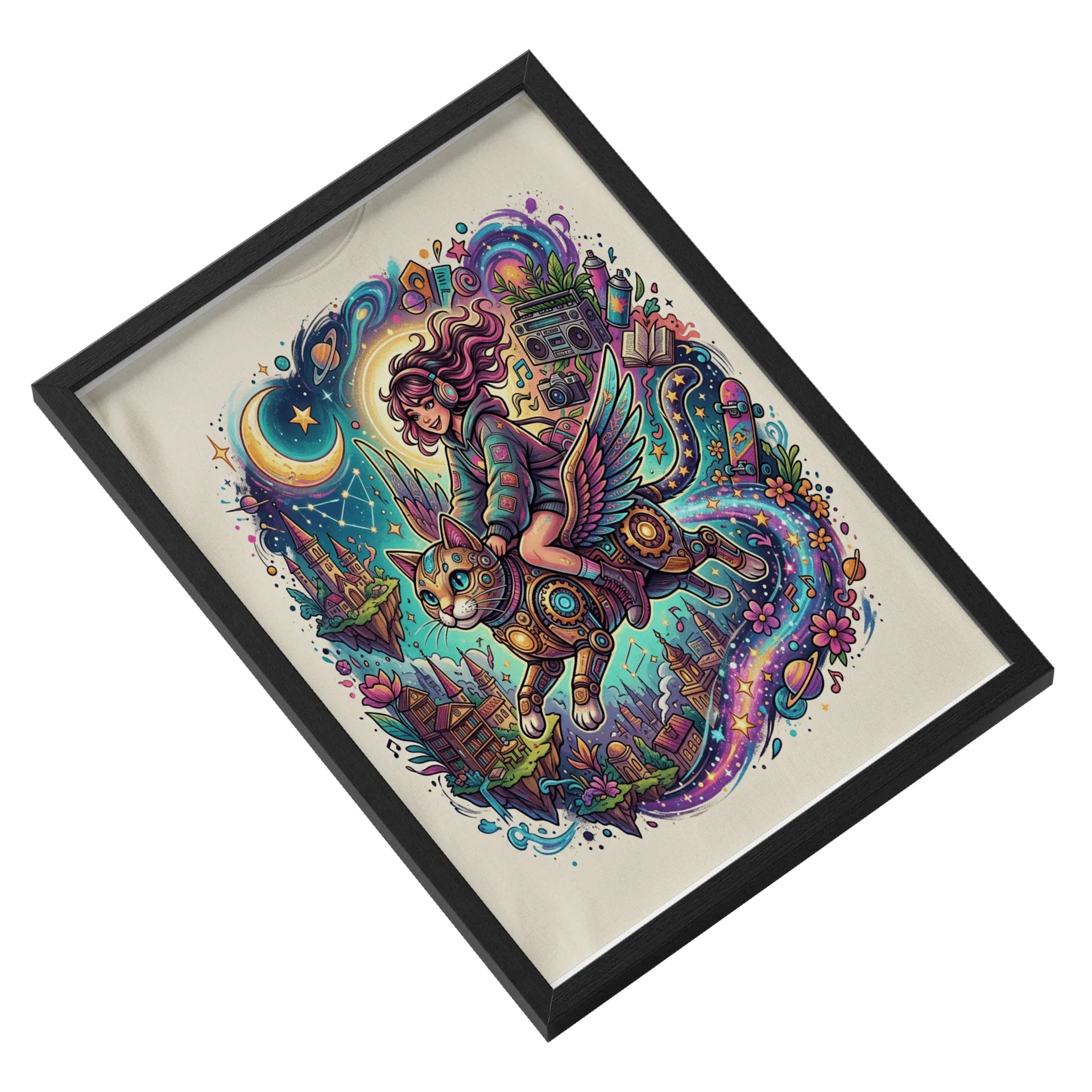 Quadro A3 personalizado de Cris Arts