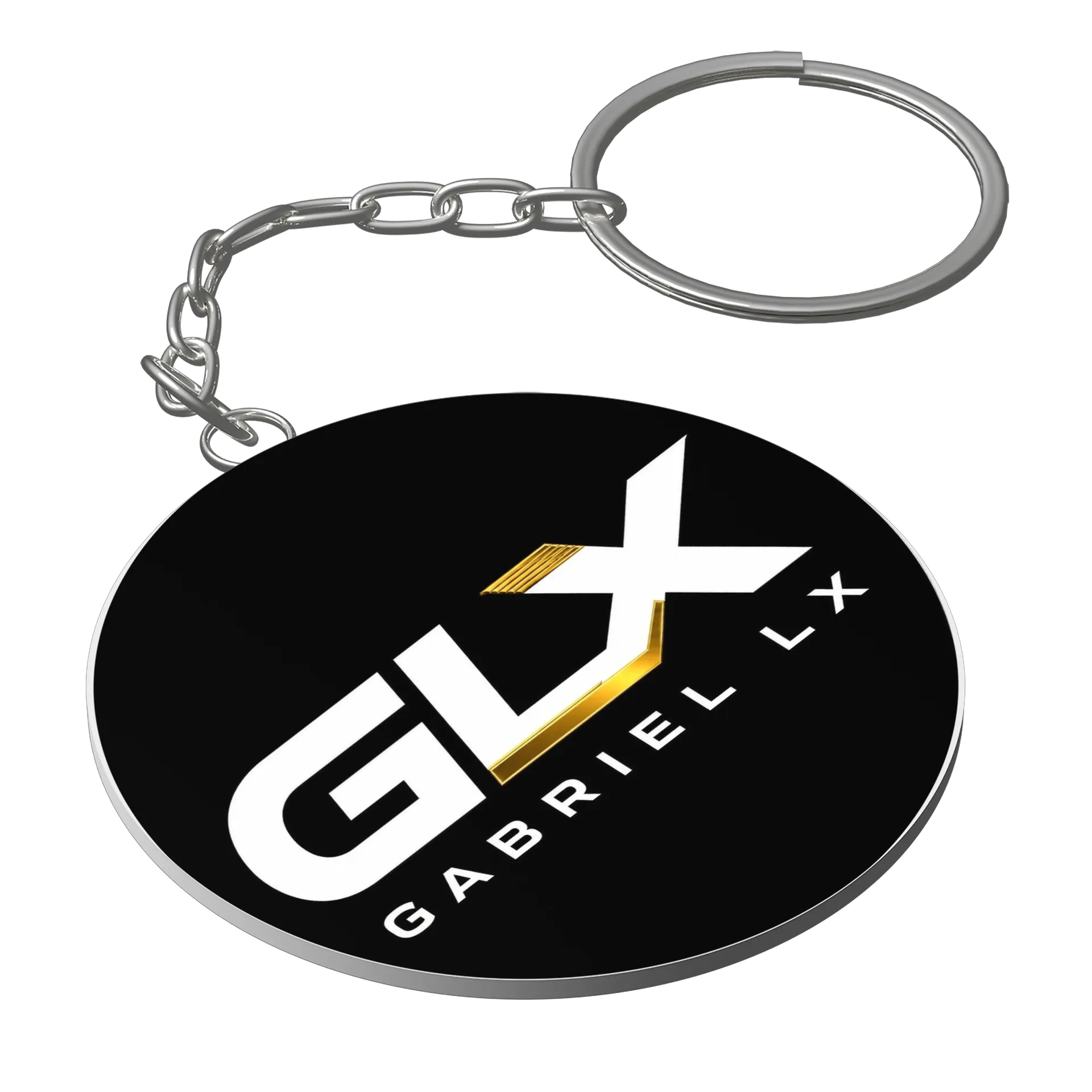 Chaveiro MDF Logotipo GLX Gabriel LX de GabrielRibeirodaluz