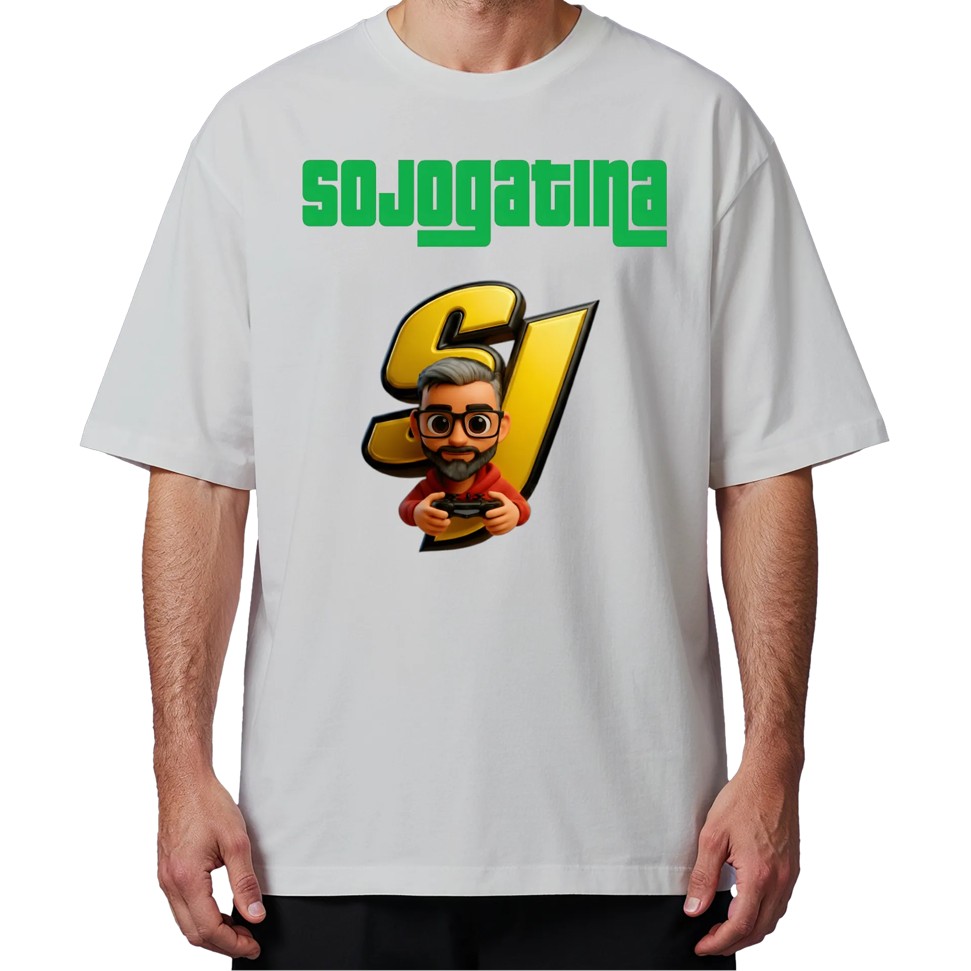 Camiseta Oversized de SoJogatina  — imagem 4 de 6