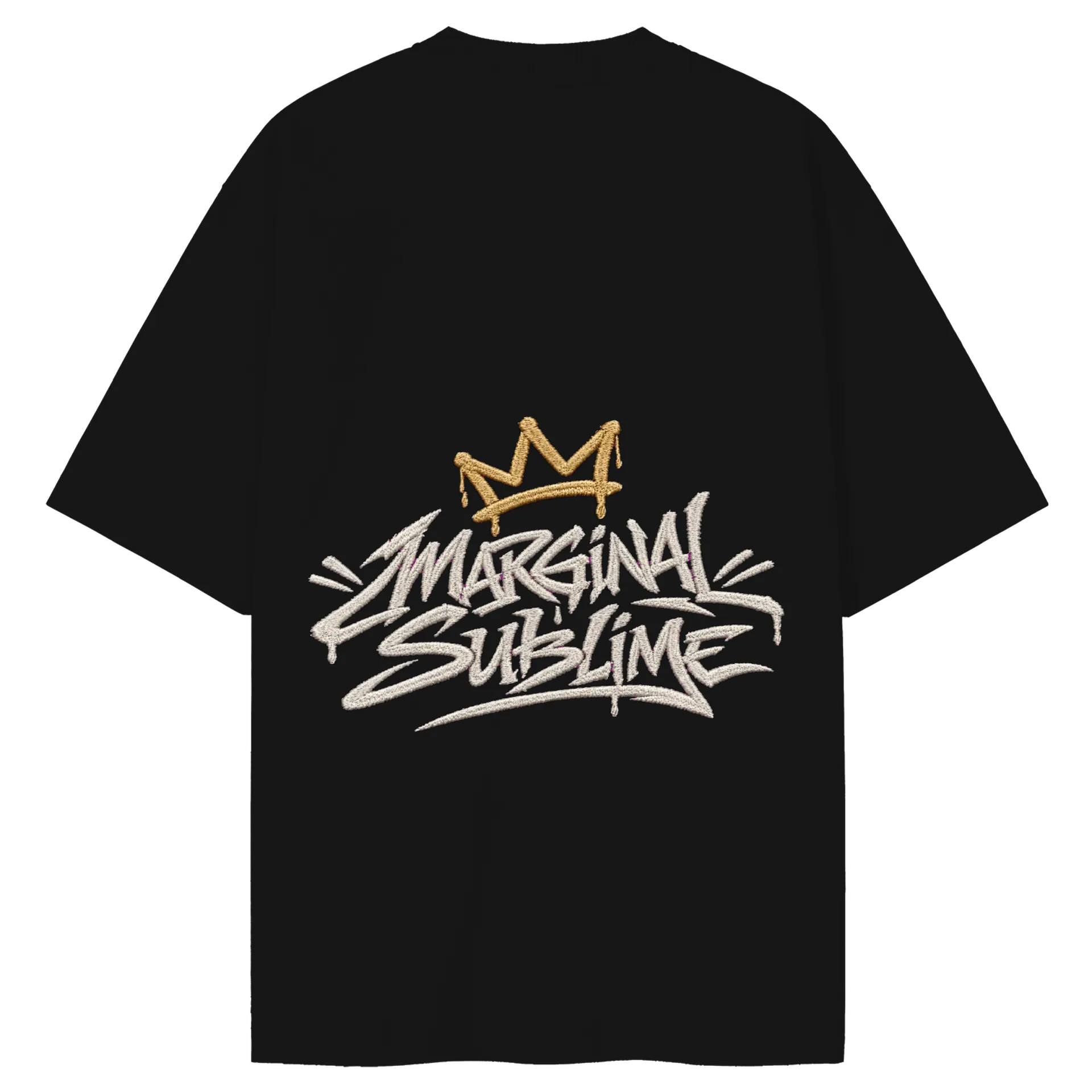Camiseta Oversized Grafiteiro Spray Verde Logo Tipográfico - Imagem 2