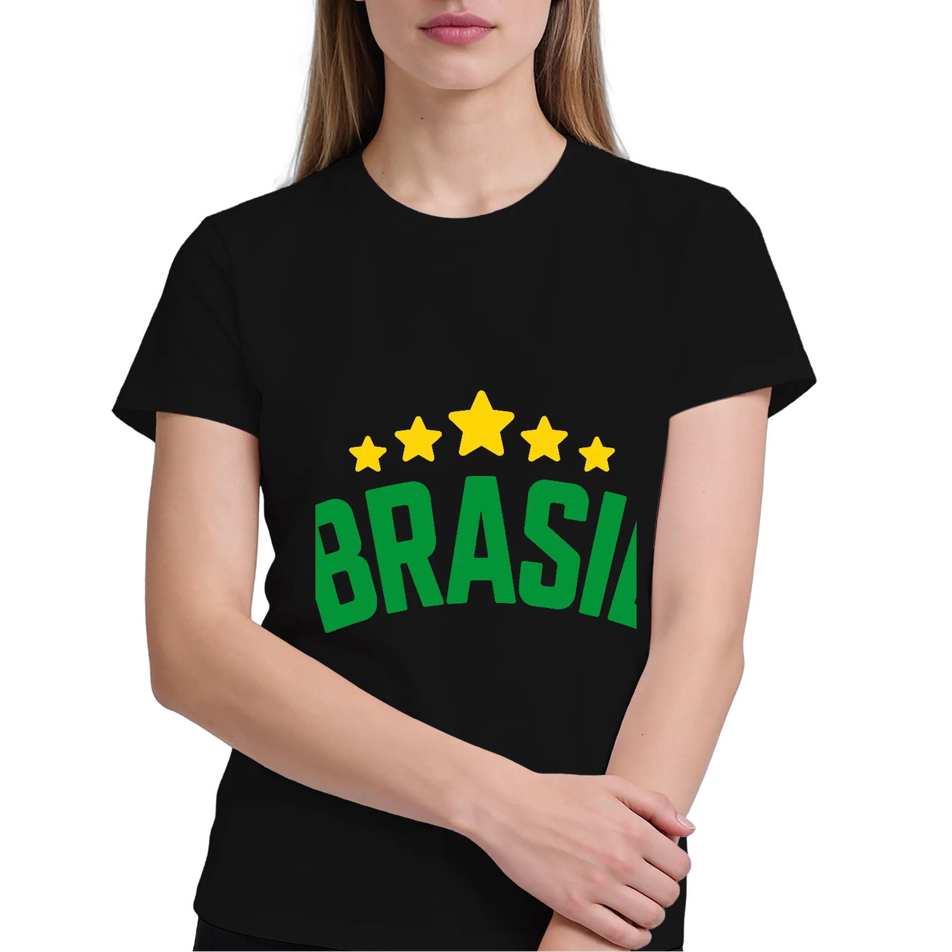 Camiseta Patrimônio Brilho Estampa Bruta 100% Algodão de Duduzinho — imagem 3 de 6