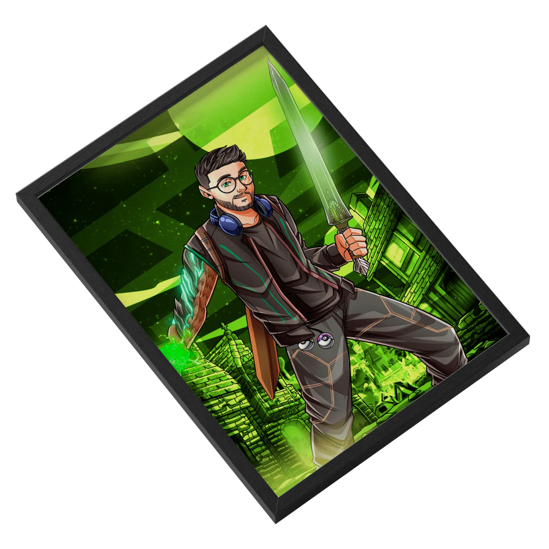 Quadro A3 personalizado de Link — imagem 2 de 3