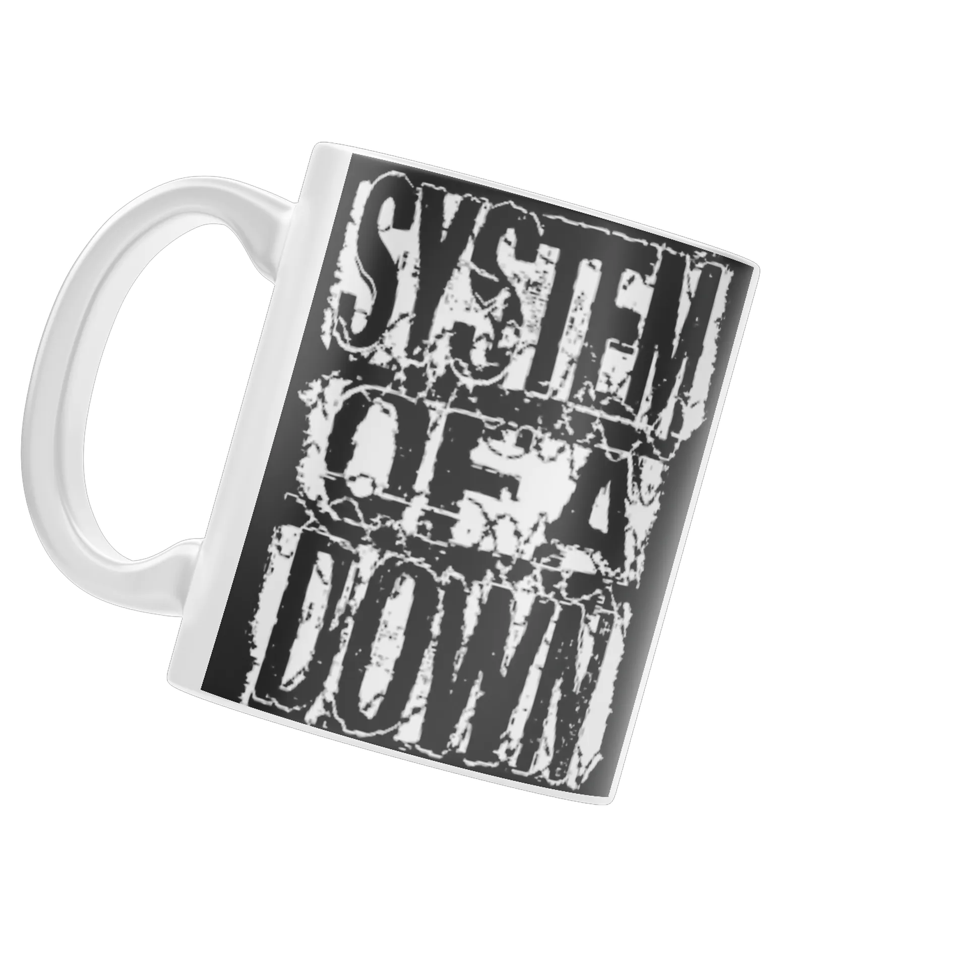 Caneca Porcelana Estampa System of a Down 325ml - Imagem 3