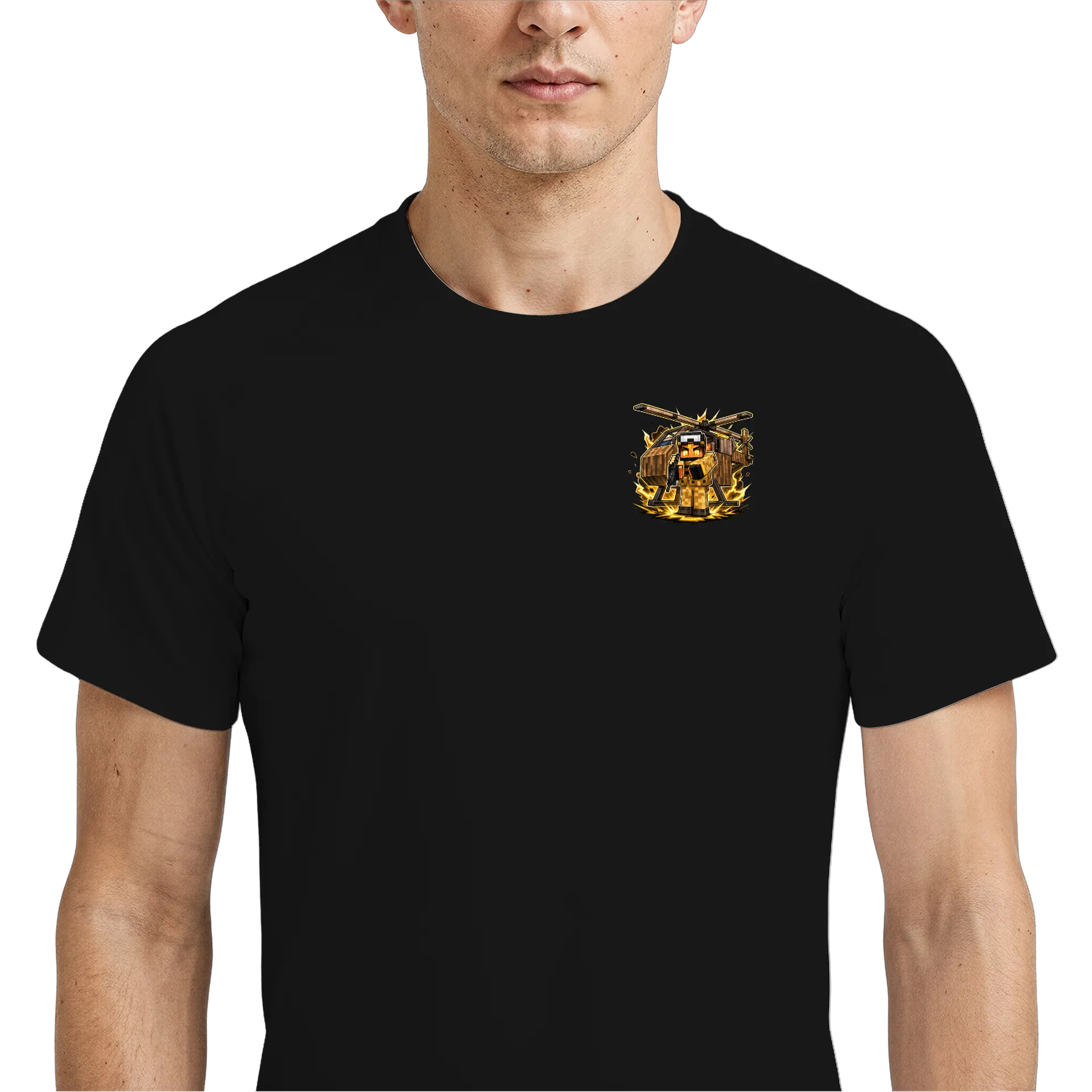 Camiseta Streetwear Gamer Atleta-Minecraft Masculina/Unissex - Imagem 4