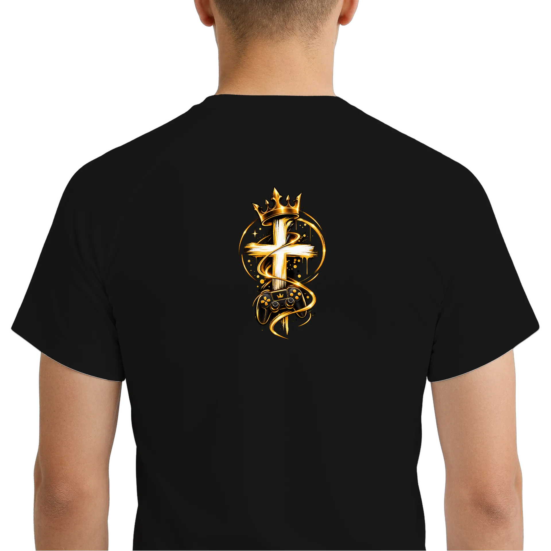 Camiseta Dry Fit Deus é a Minha Gameplay Respirável - Imagem 6
