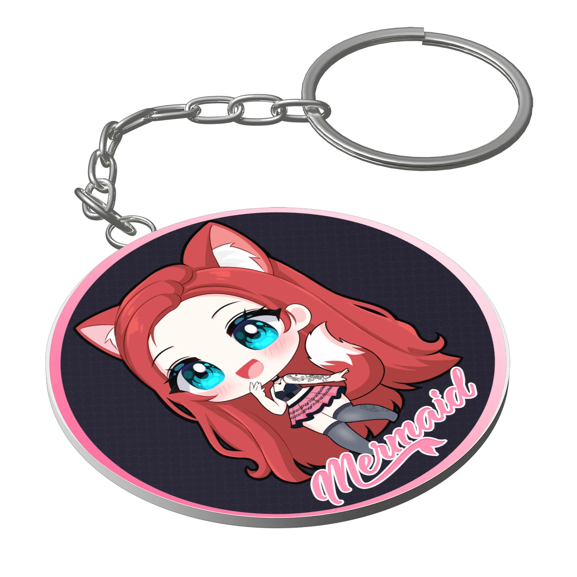Chaveiro Mermaid 🩷 Chibi Collection ✨ de Mermaid — imagem 1 de 3