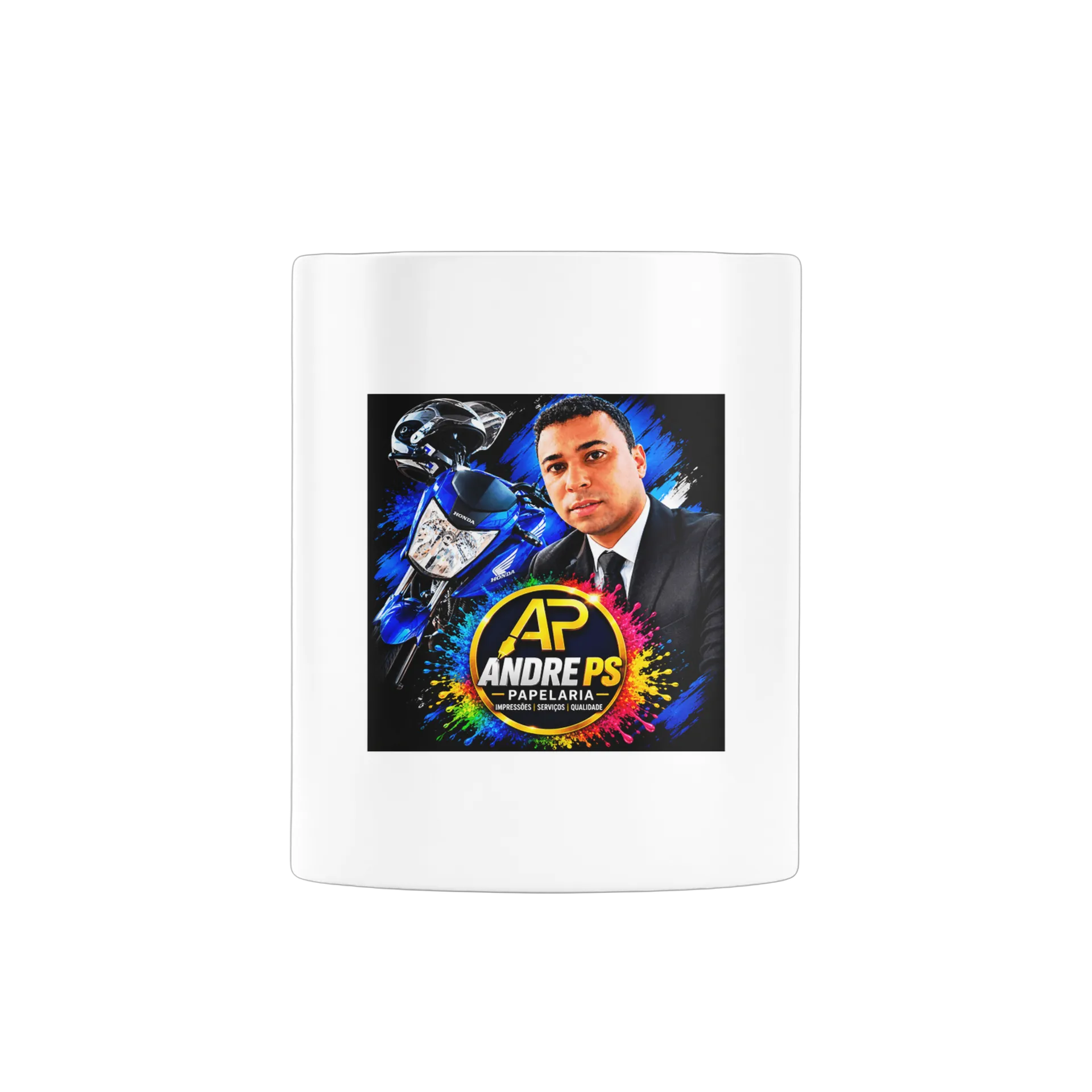 Caneca personalizada de Andre ps — imagem 2 de 4