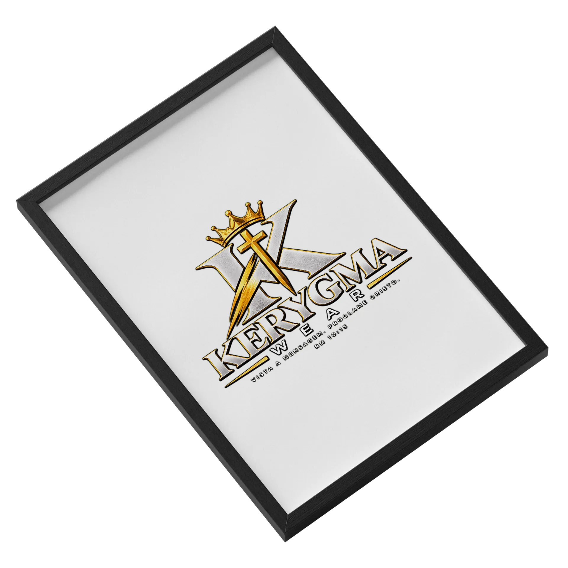 Quadro A3 personalizado Com Vidro Kerygma de SILVIOLUIZAZEVEDO — imagem 2 de 3