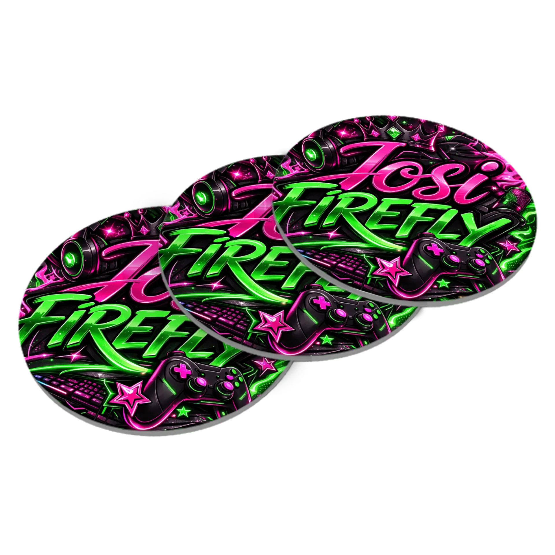 Porta-copos personalizado de Josi Firefly