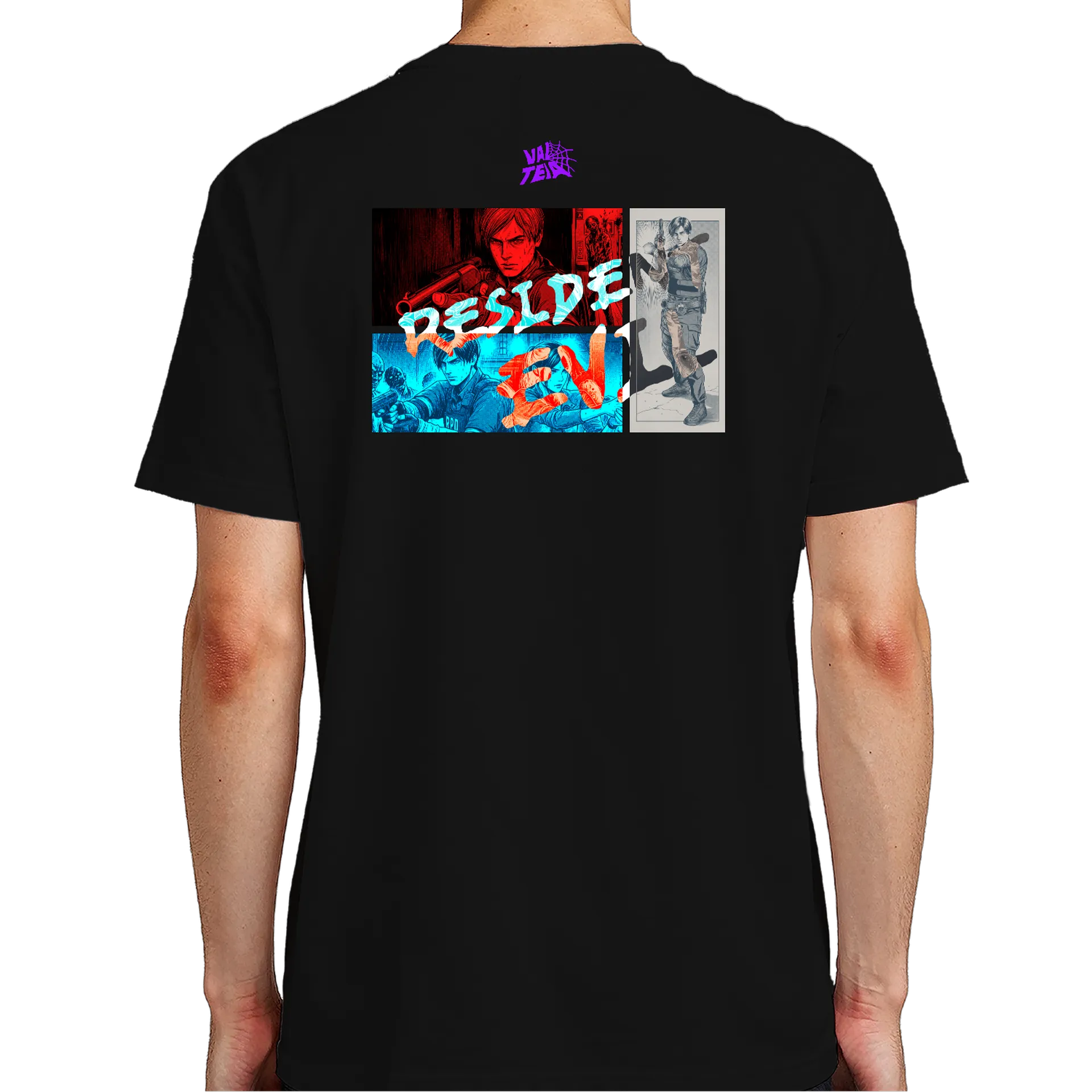 Camiseta Unissex Resident Evil de vai teia — imagem 1 de 6
