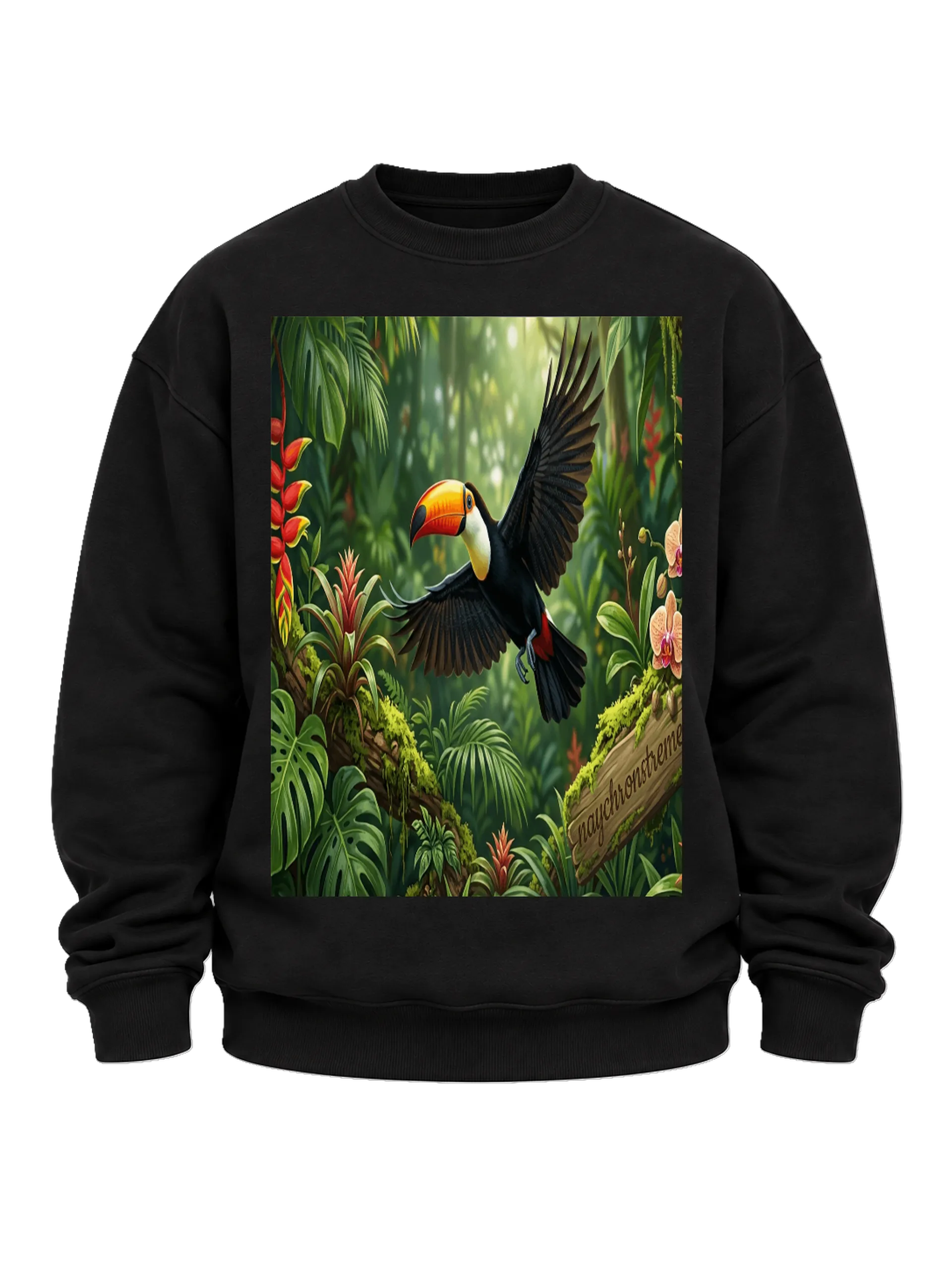 Suéter Moletom Tucano na Floresta Tropical 350 g/m² - Imagem 5