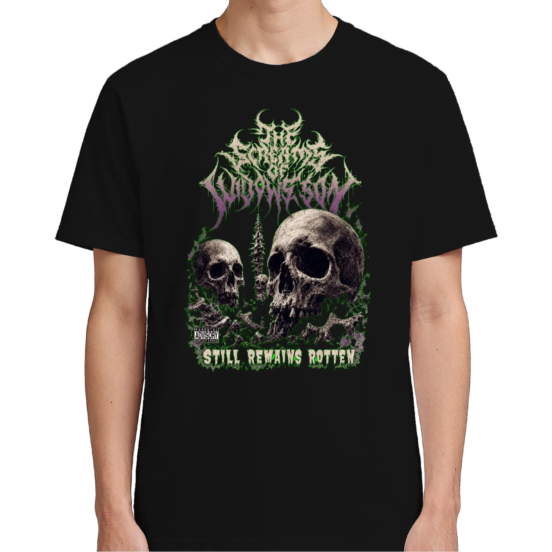 Camiseta Still Remains Rotten – The Screams of Widow’s Son | - Imagem 5