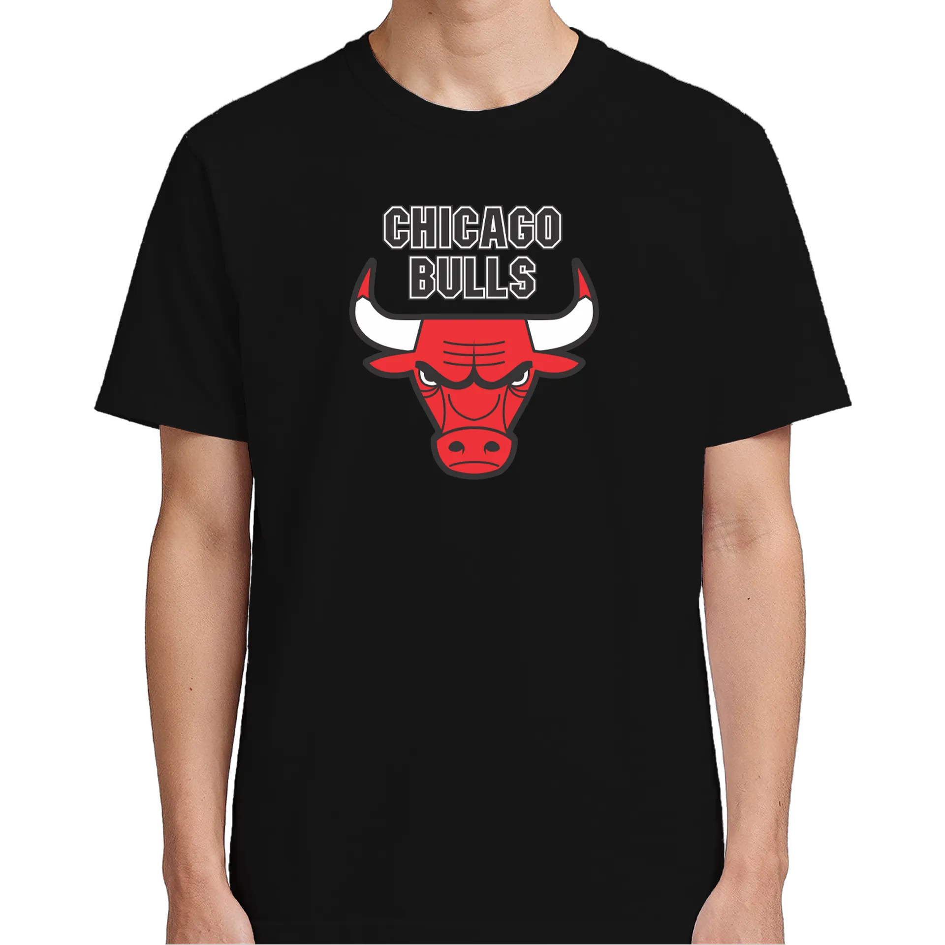 Camiseta Chicago Bulls Estampa Vermelha 100% Algodão de NEXUS STORE — imagem 4 de 6