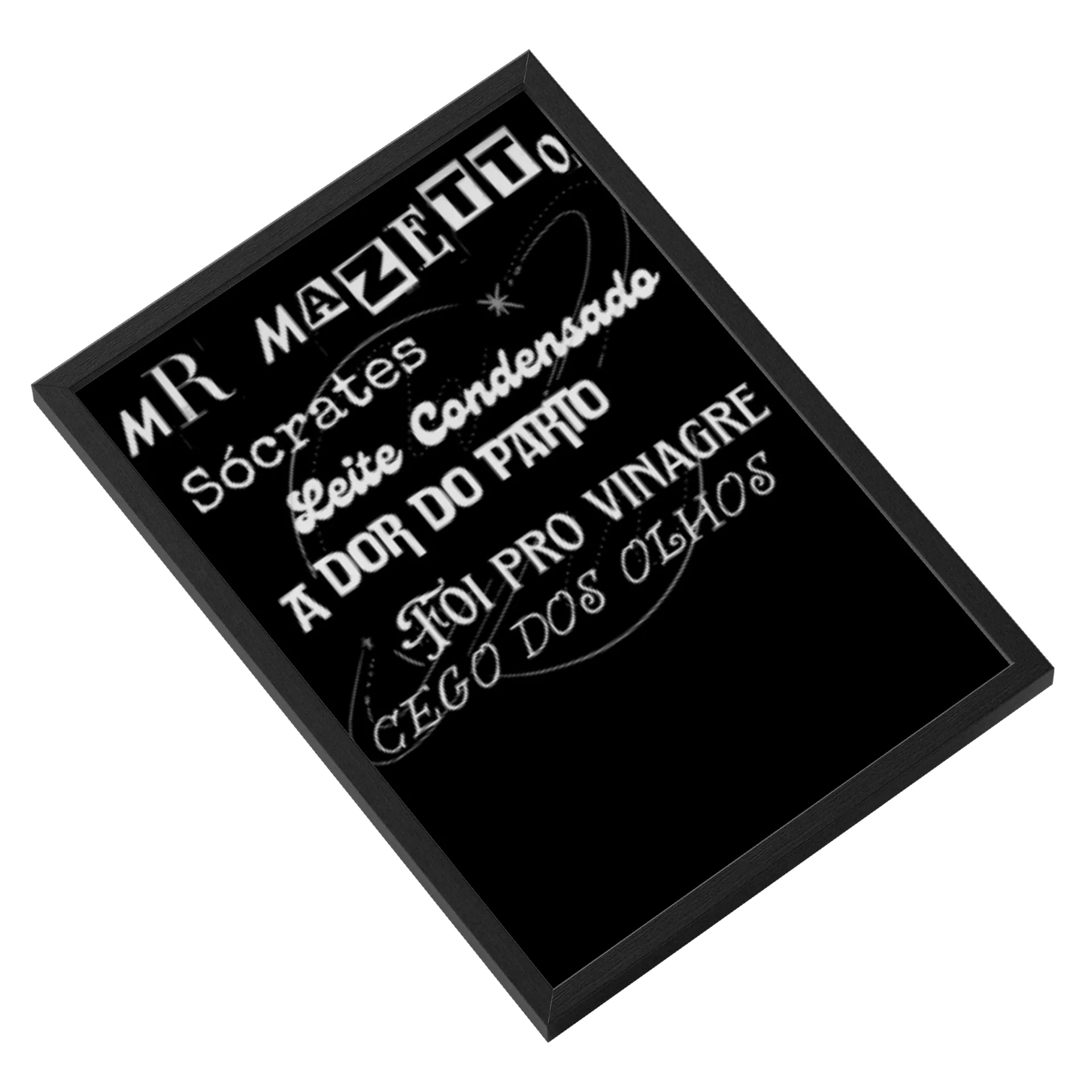 Quadro A3 Live On - Imagem 2