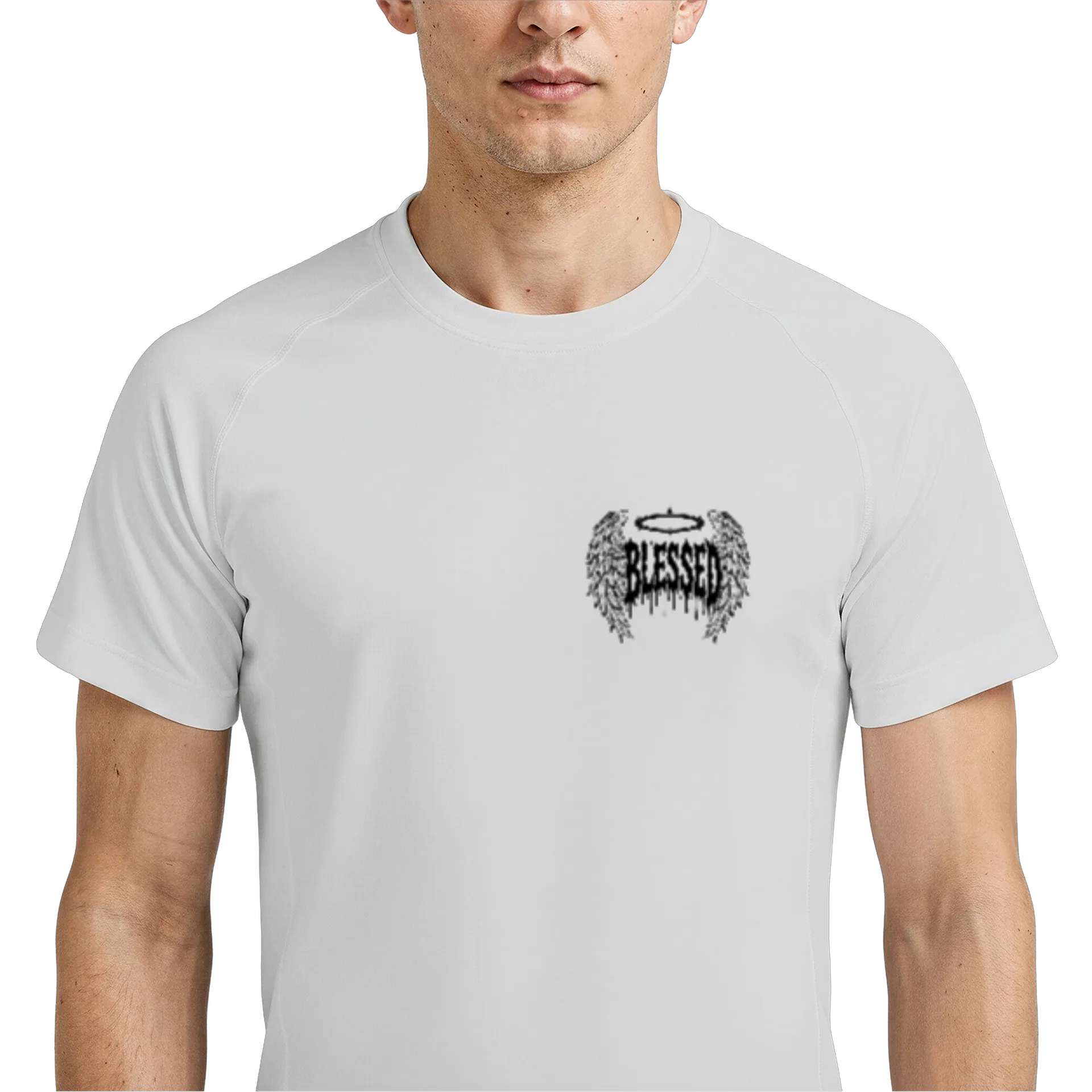 Camiseta Dry-Fit CMB "Blessed" - Branco - Imagem 4