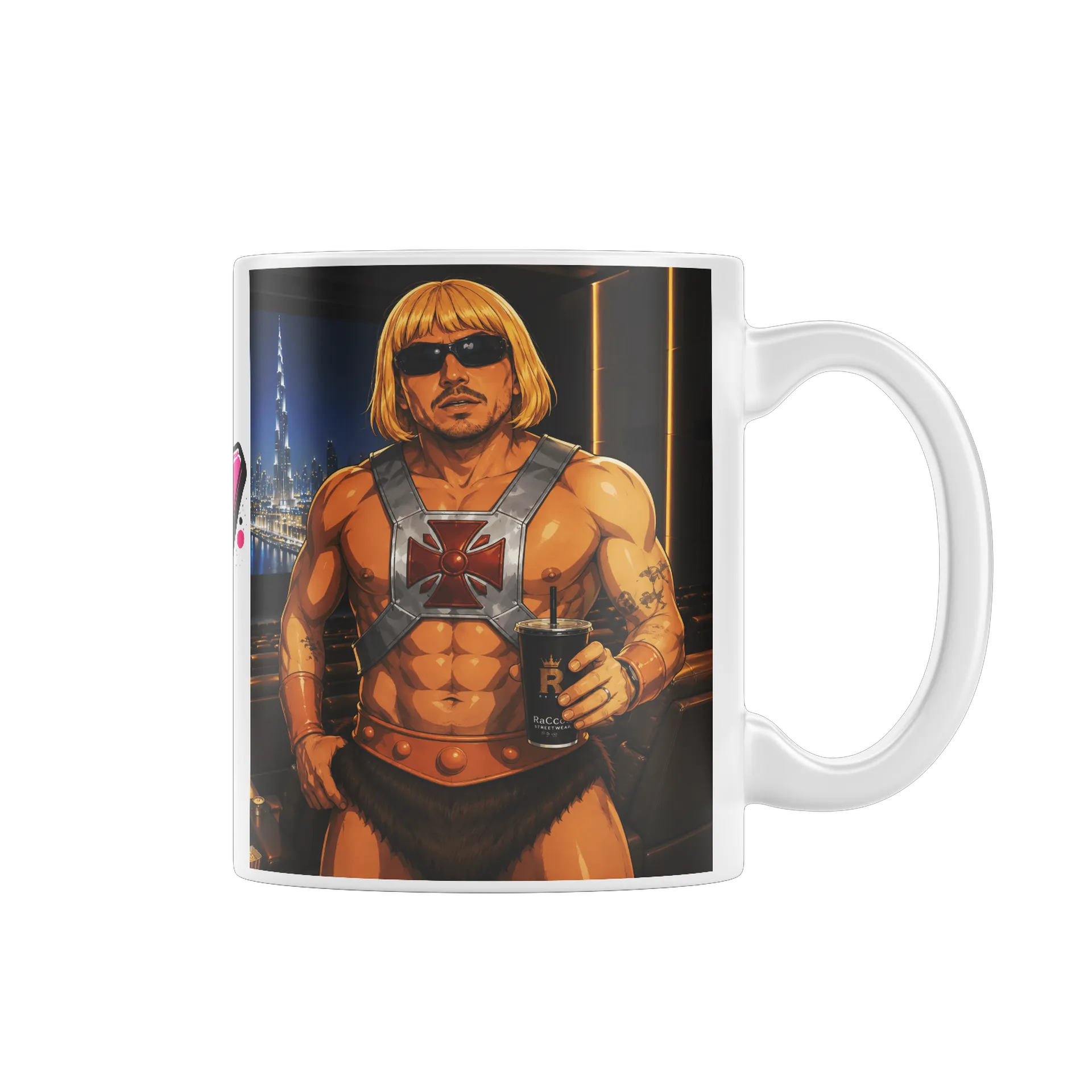 Caneca Raccon Tropa do Big de Raccon — imagem 1 de 4