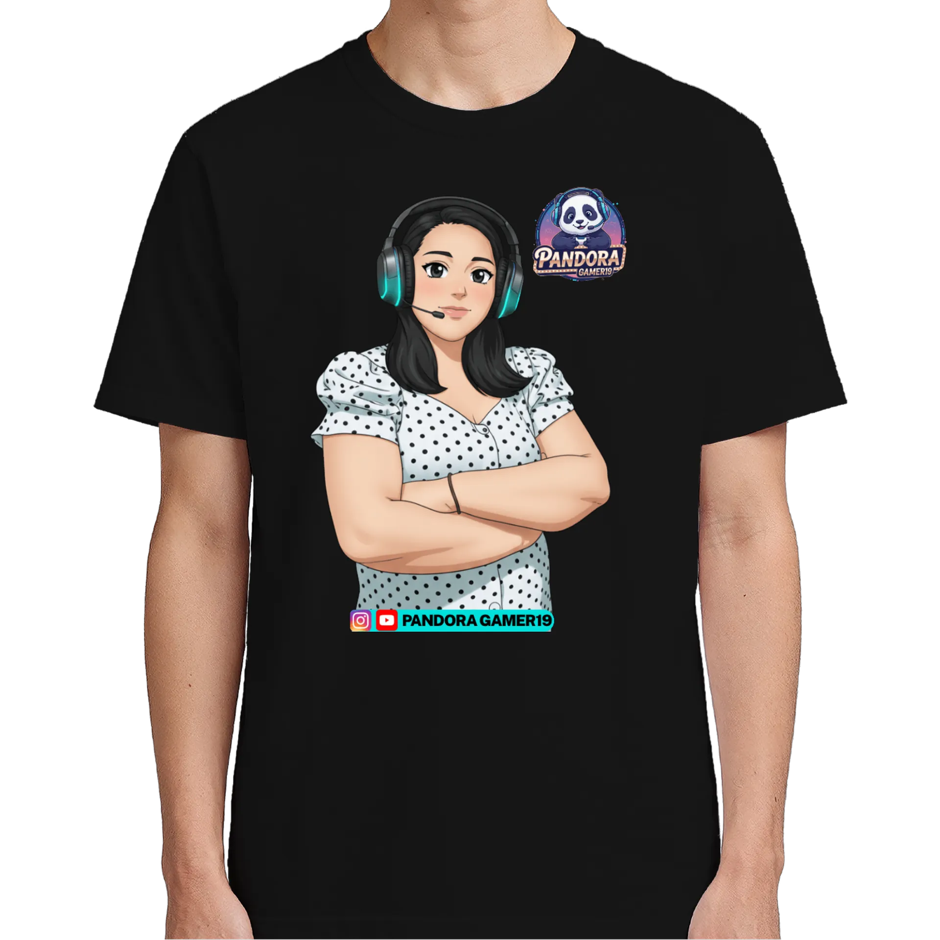 Camiseta Pandora Gamer19 mod. 03 - Imagem 5