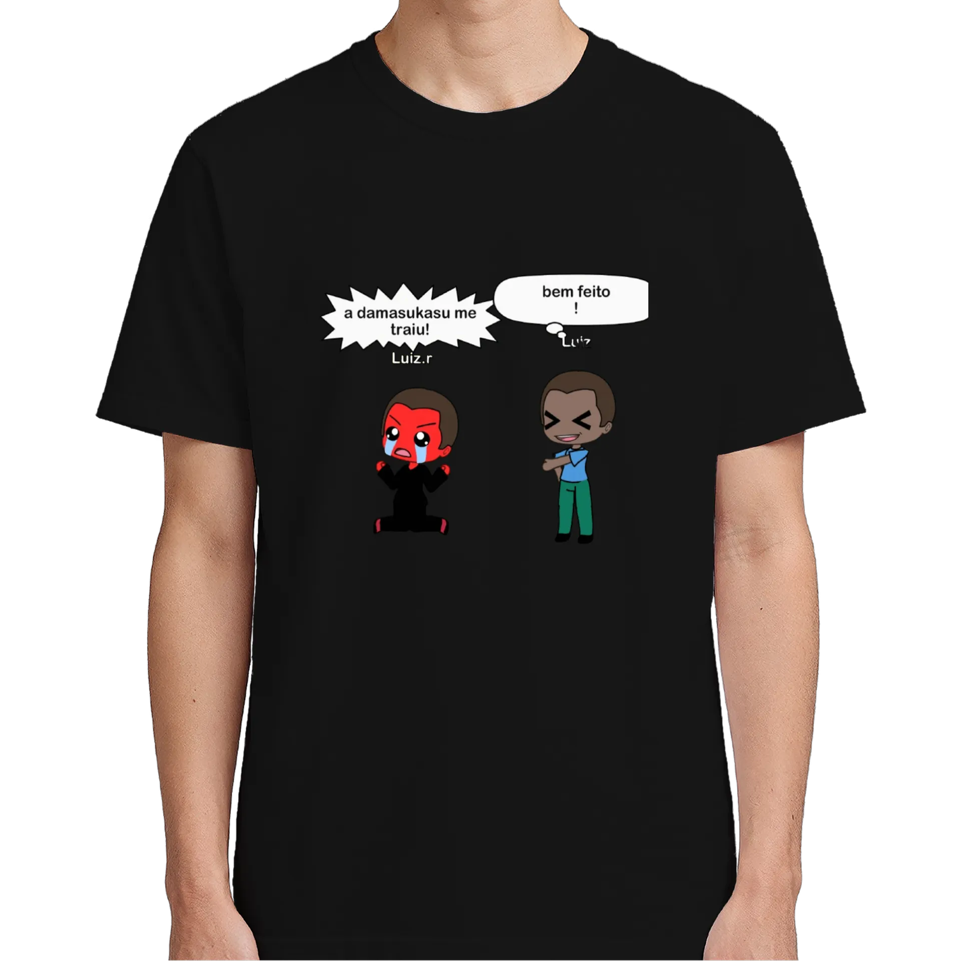 Camiseta damasukasu me traiu! Linha:3K - Imagem 5