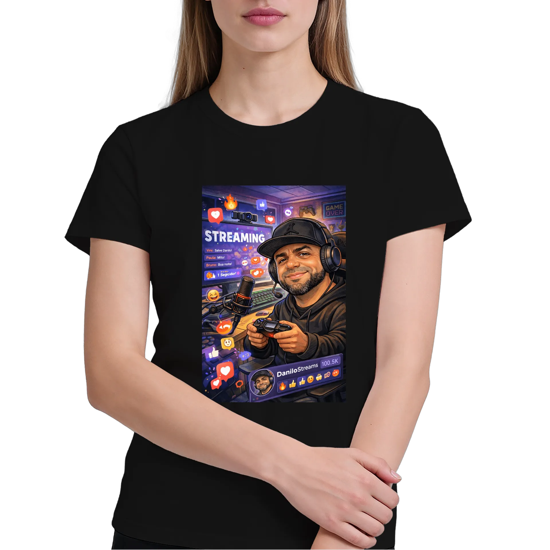Camiseta personalizada KETAFPS  - Imagem 4