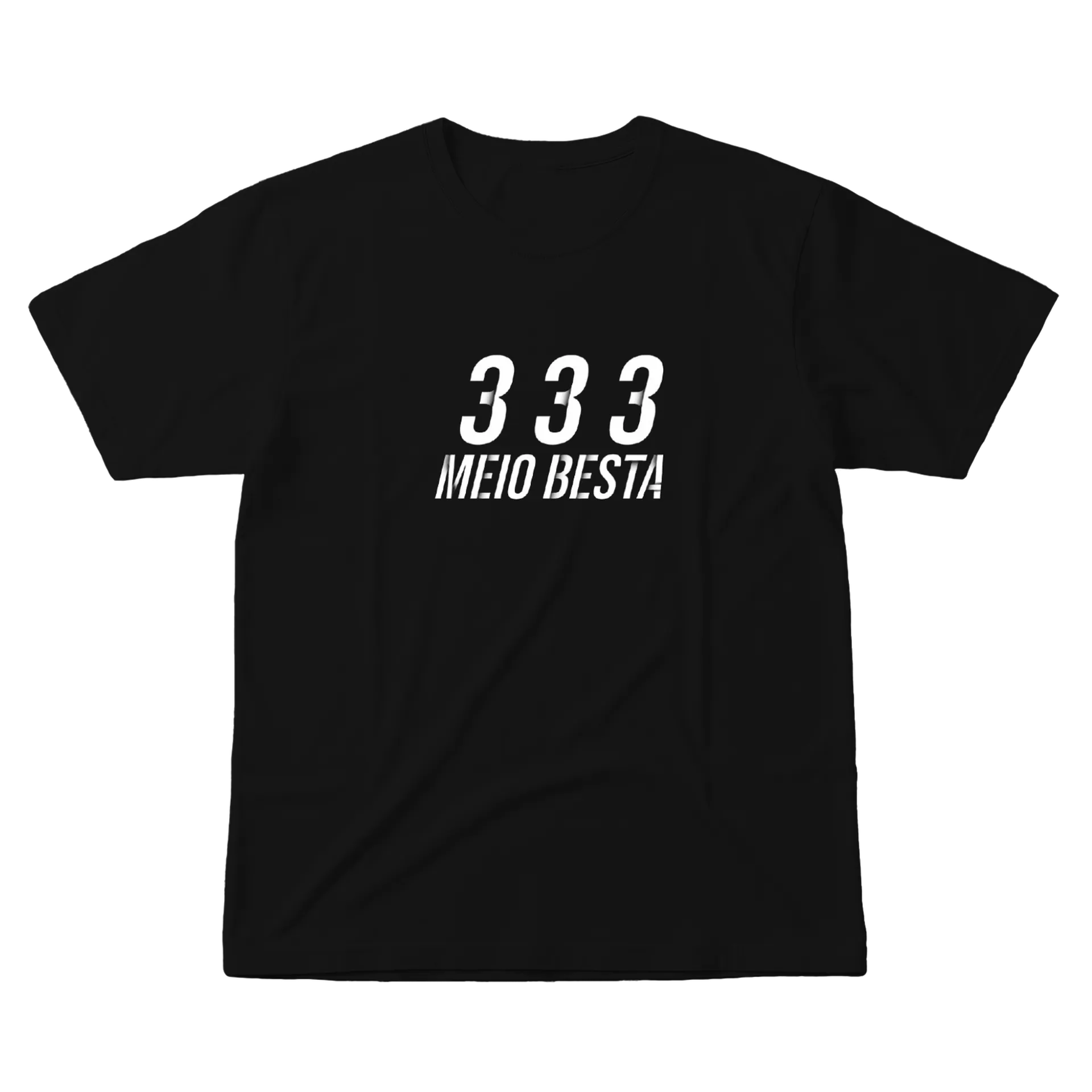 Camiseta Meio Besta 100% Algodão - Imagem 1