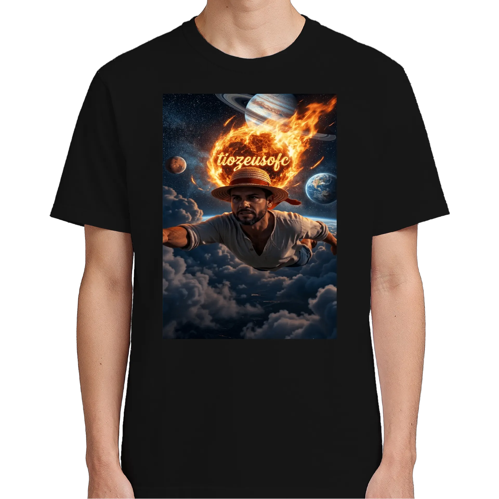 Camiseta Dragão Vermelho 100% Algodão - Imagem 5
