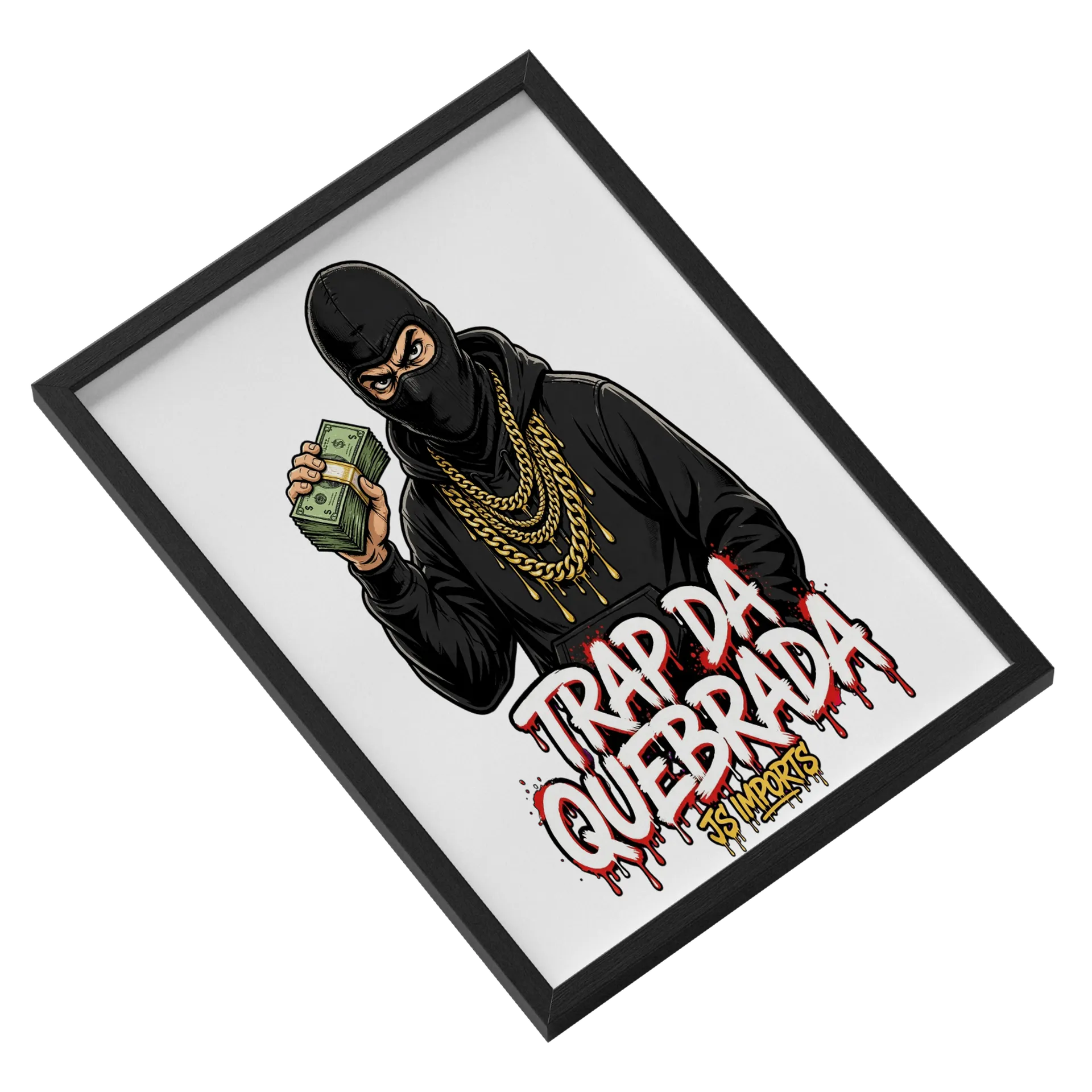 Quadro A3 personalizado Com Vidro - Imagem 2