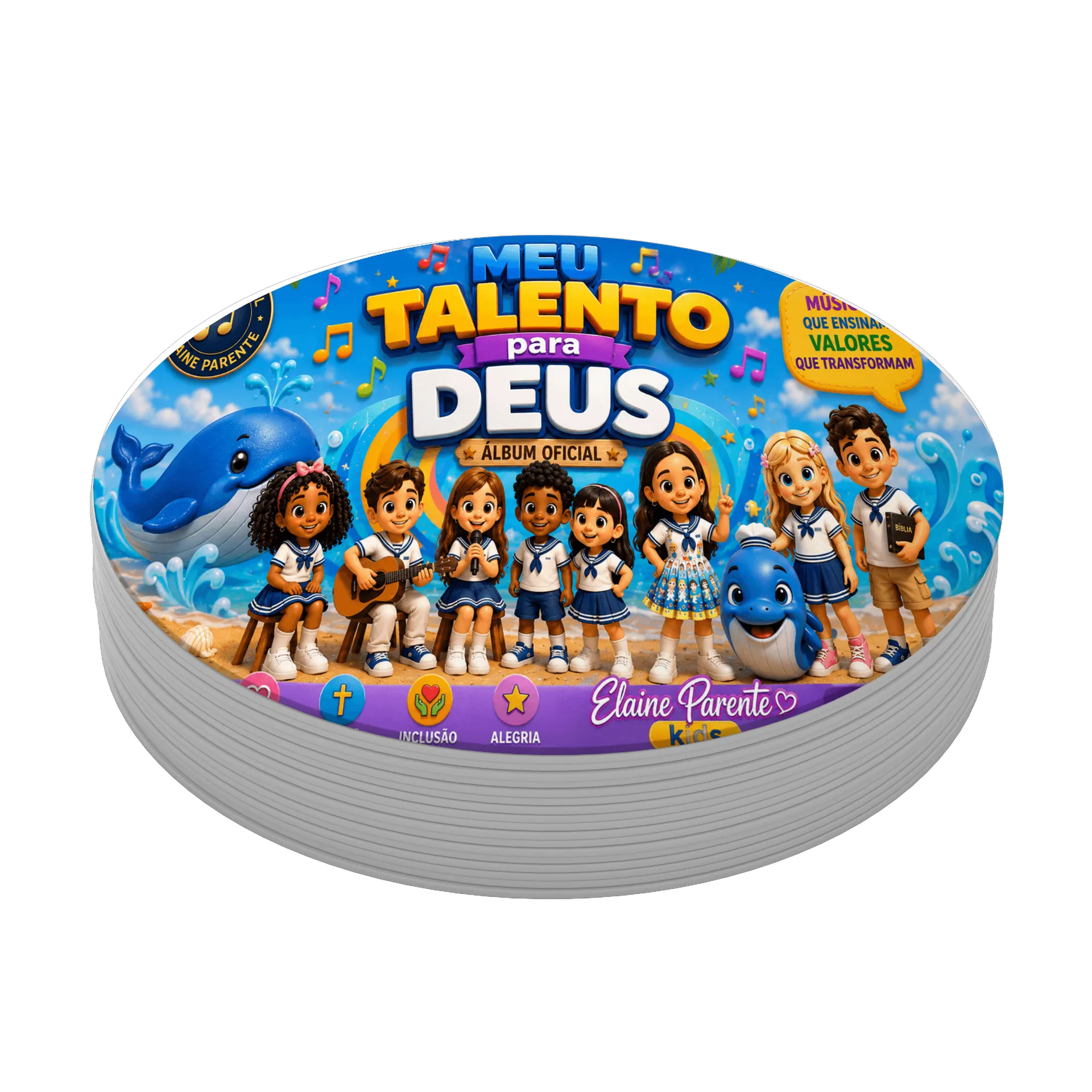 Porta-copos personalizado de @laninhaesuaturma.com — imagem 3 de 3