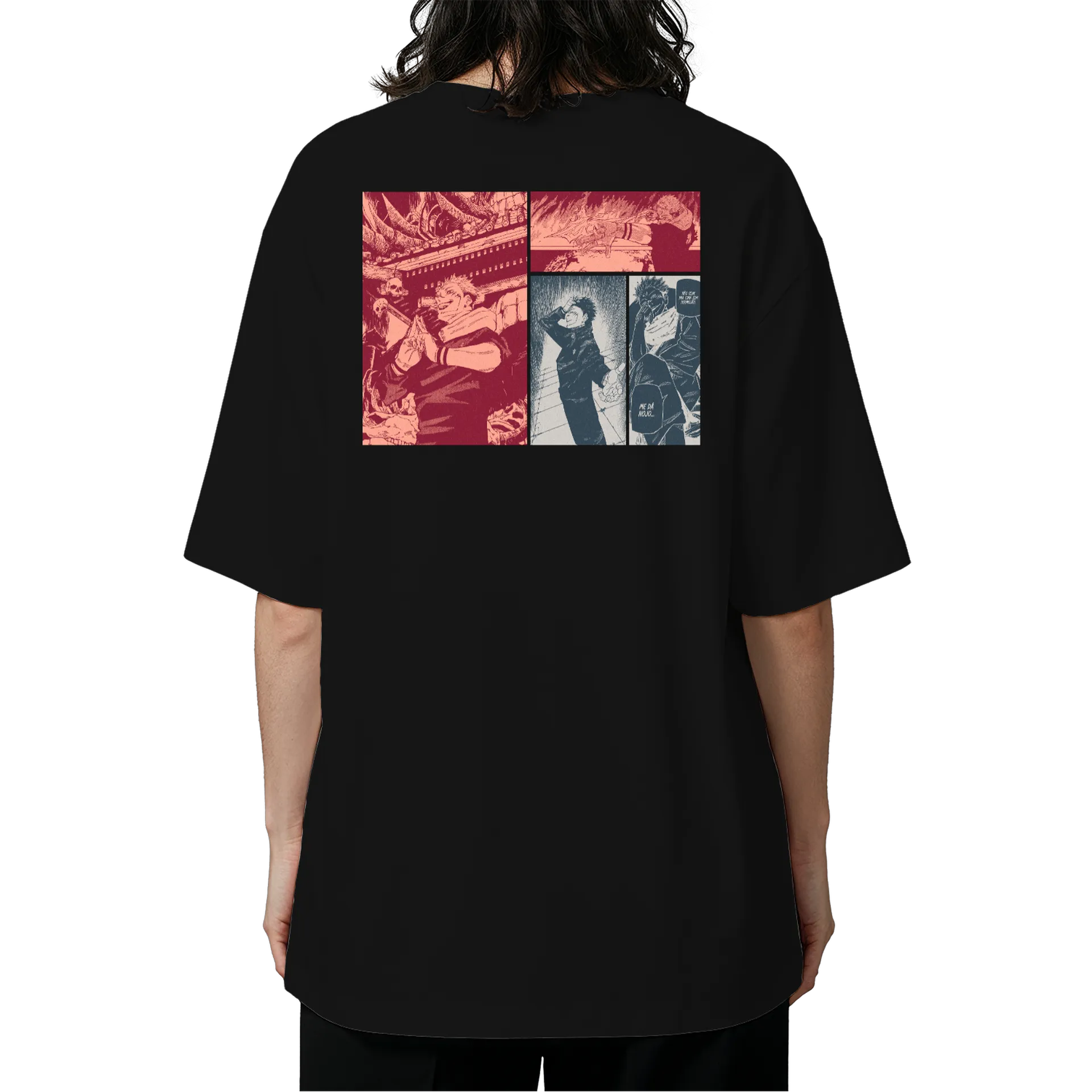 Camiseta Oversized Ryomen Sukuna - Imagem 5