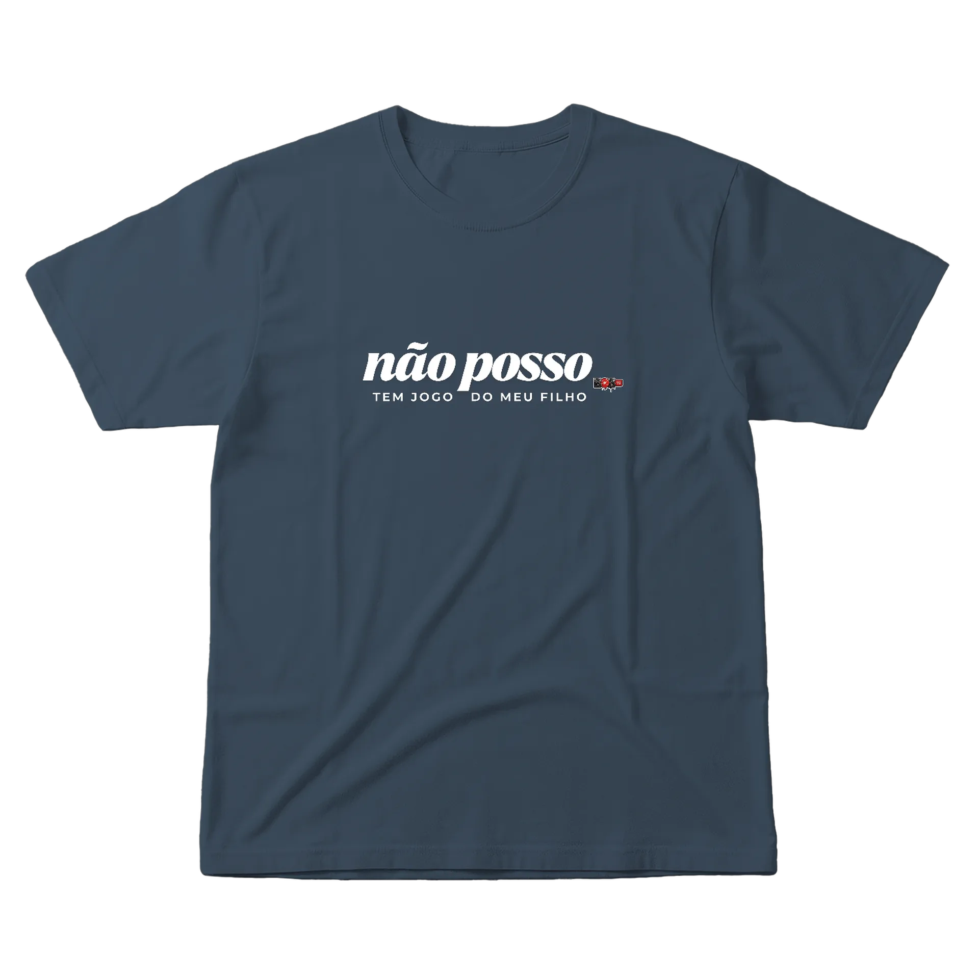 Camiseta Não Posso Preta BobTV de Bob Sports TV — imagem 1 de 6