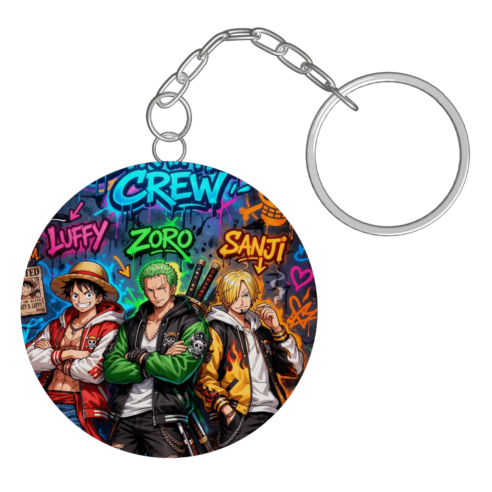 Chaveiro personalizado One Piece - Imagem 3