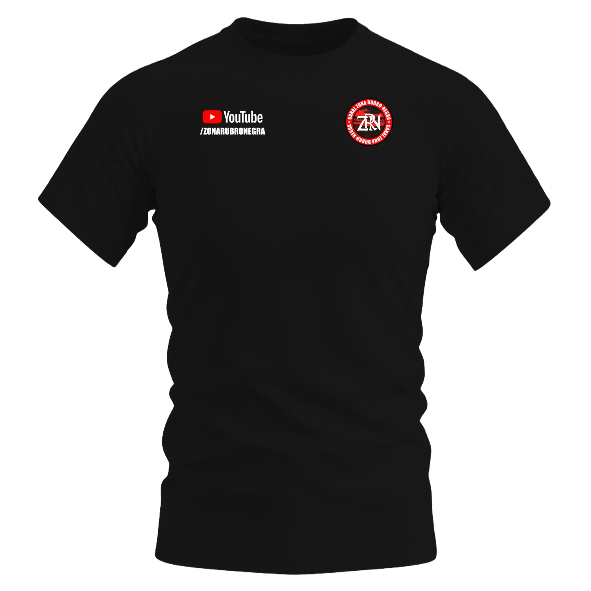 Zona Rubro Negra Dry Fit Modelo Simples de ZONA RUBRO NEGRA