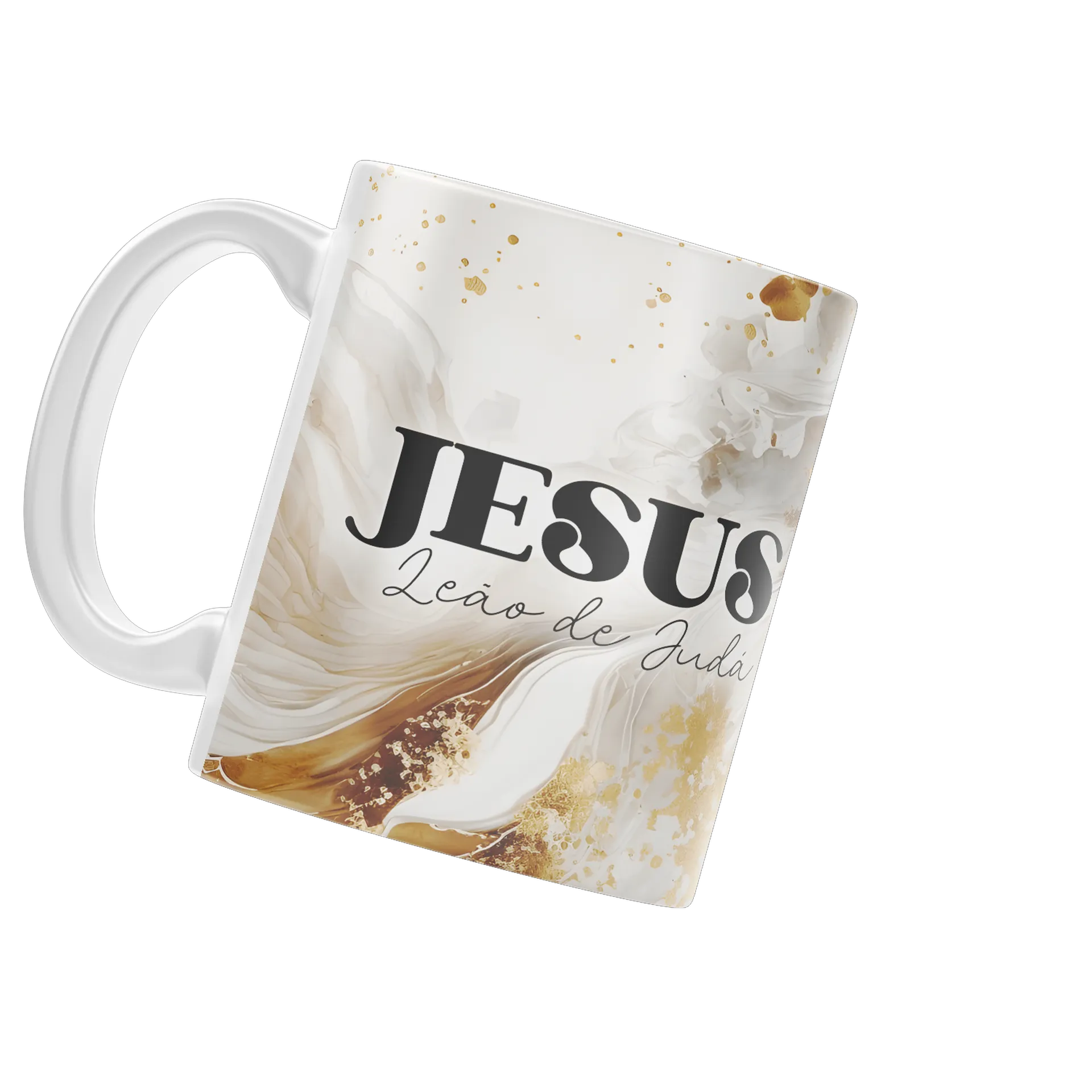 Caneca personalizada Jesus leão de Judá - Imagem 3